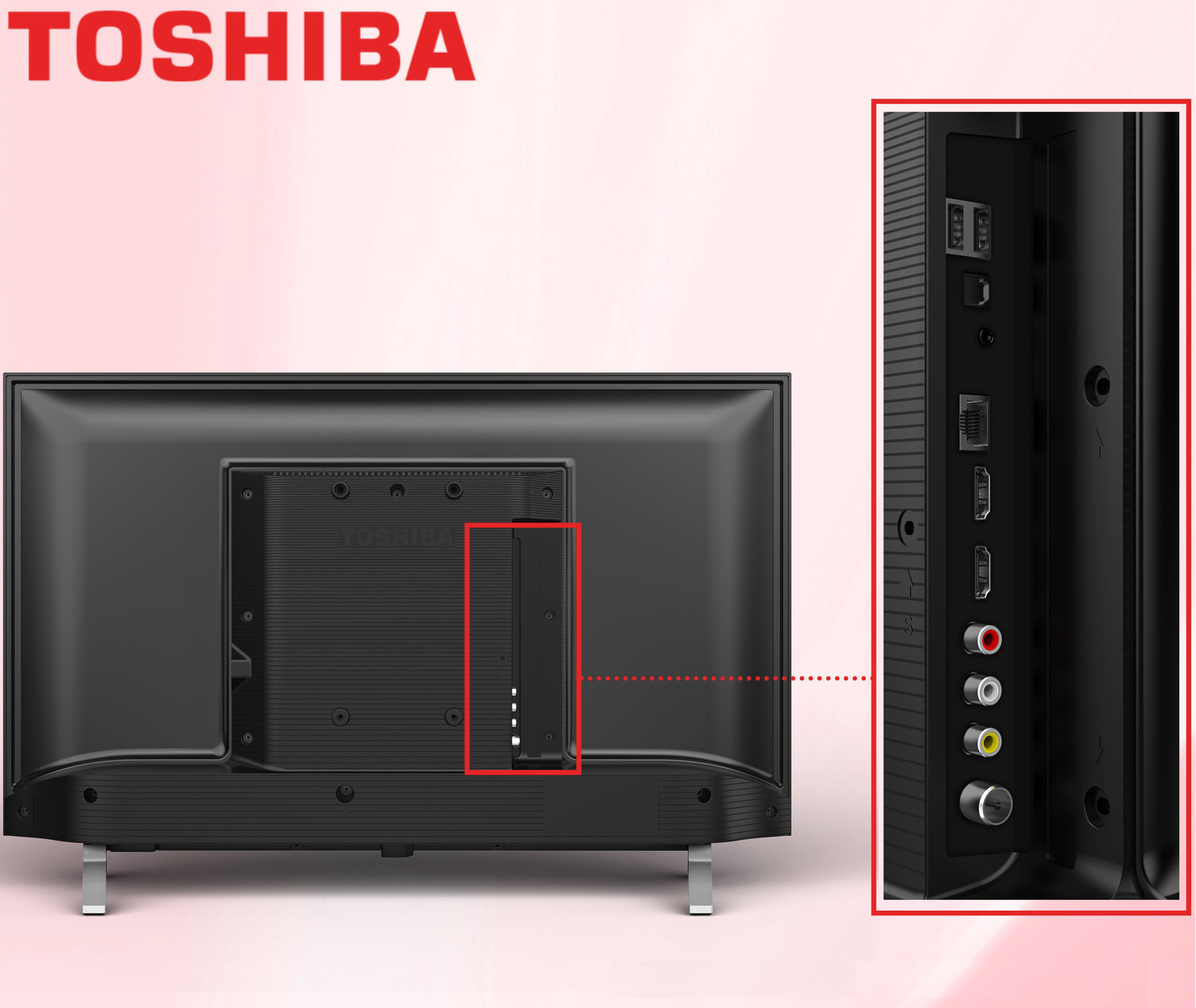 Image of TOSHIBA L50 Series 80 cm (32 inch) HD Ready LED Smart VIDAA TV with ADS Panel