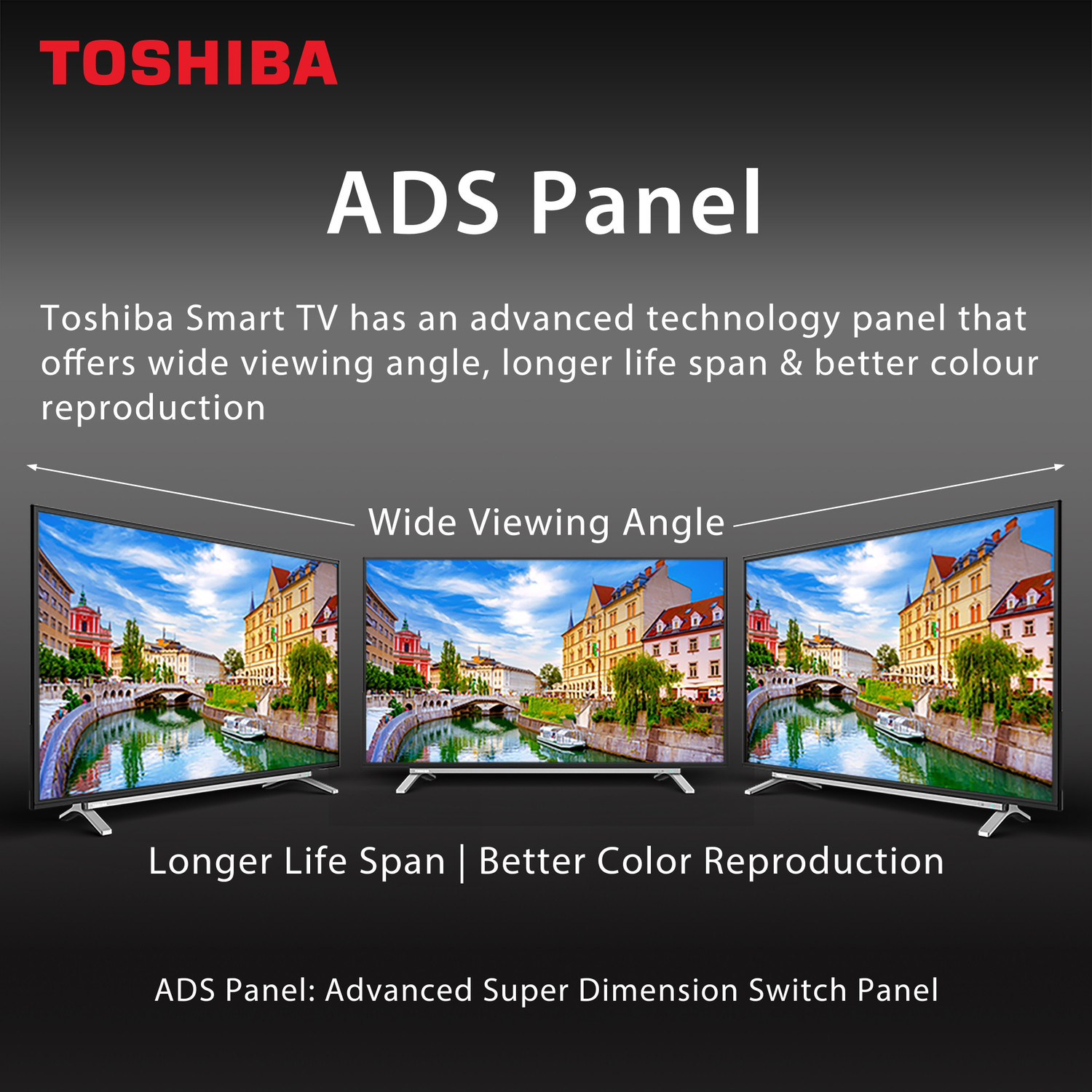 Image of TOSHIBA L50 Series 80 cm (32 inch) HD Ready LED Smart VIDAA TV with ADS Panel