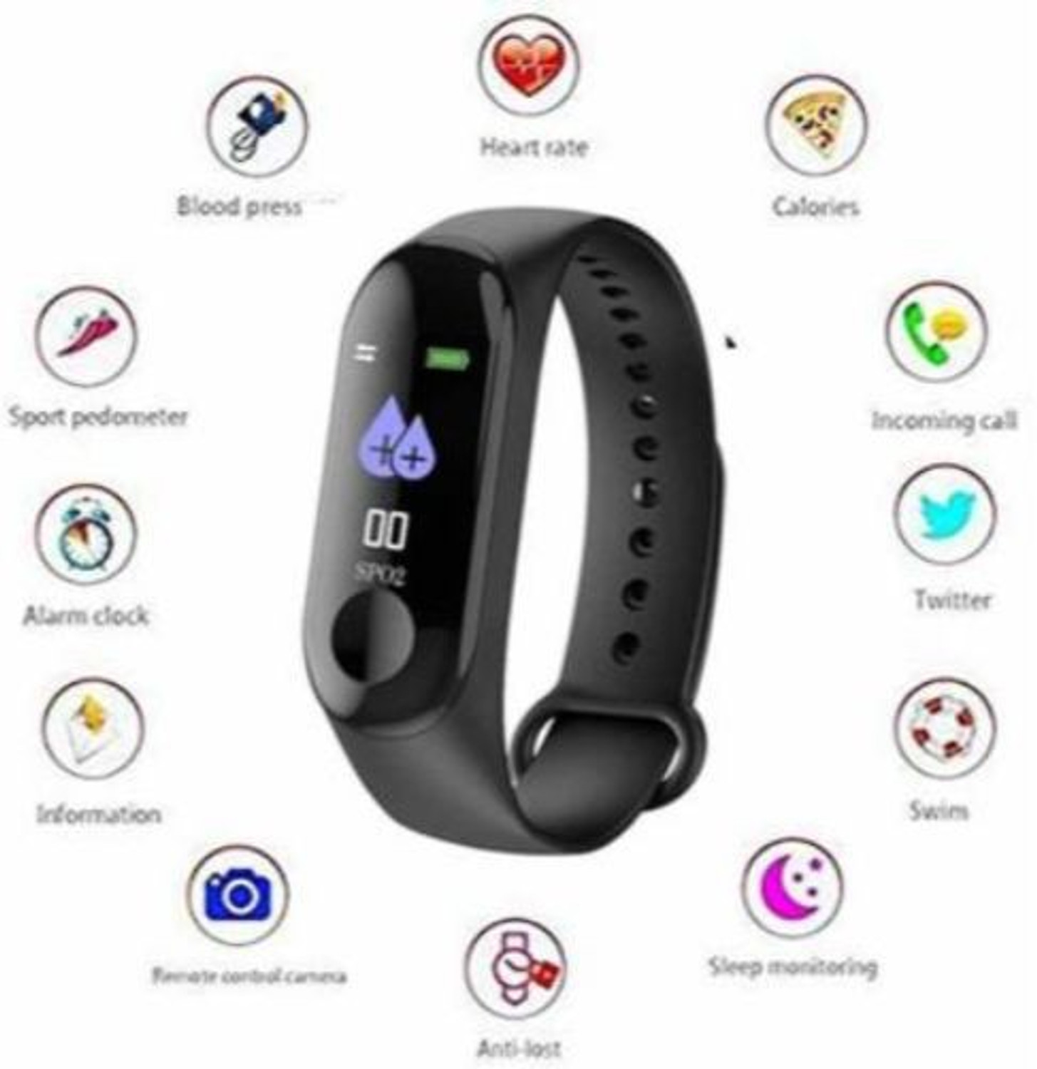 Image of SYARA NEM 153Q M3 Fitness band