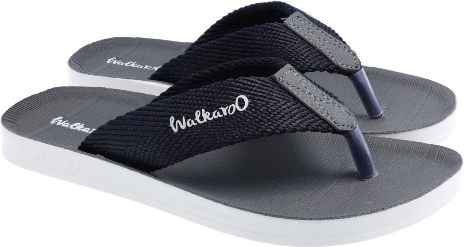 WALKAROO Men Slippers Blue 8 Price History