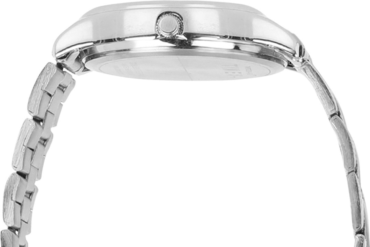 Image of TIMEX Round 33mm Silver Dial Analog Watch - For Men