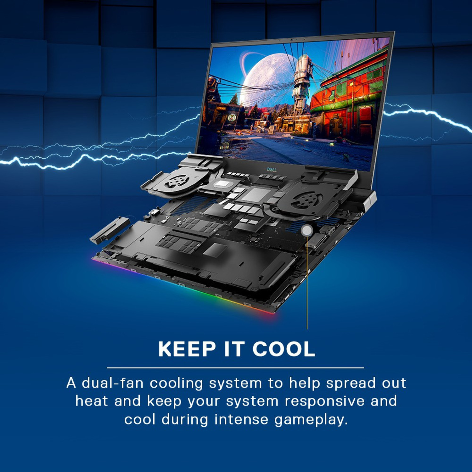 Image of DELL G7 Intel Core i9 10th Gen 10885H - (16 GB /1 TB SSD /Windows 10 Home /8 GB Graphics /NVIDIA GeForce RTX 2070 /300 Hz) INS 7500 / G7 7500 Gaming Laptop