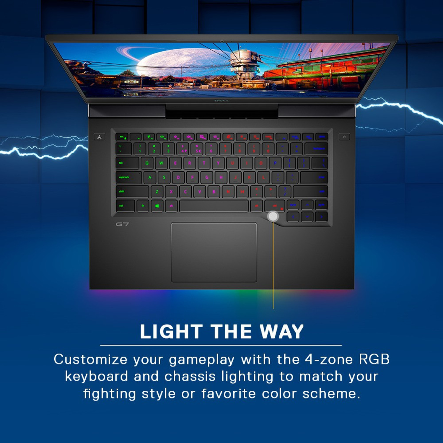 Image of DELL G7 Intel Core i9 10th Gen 10885H - (16 GB /1 TB SSD /Windows 10 Home /8 GB Graphics /NVIDIA GeForce RTX 2070 /300 Hz) INS 7500 / G7 7500 Gaming Laptop