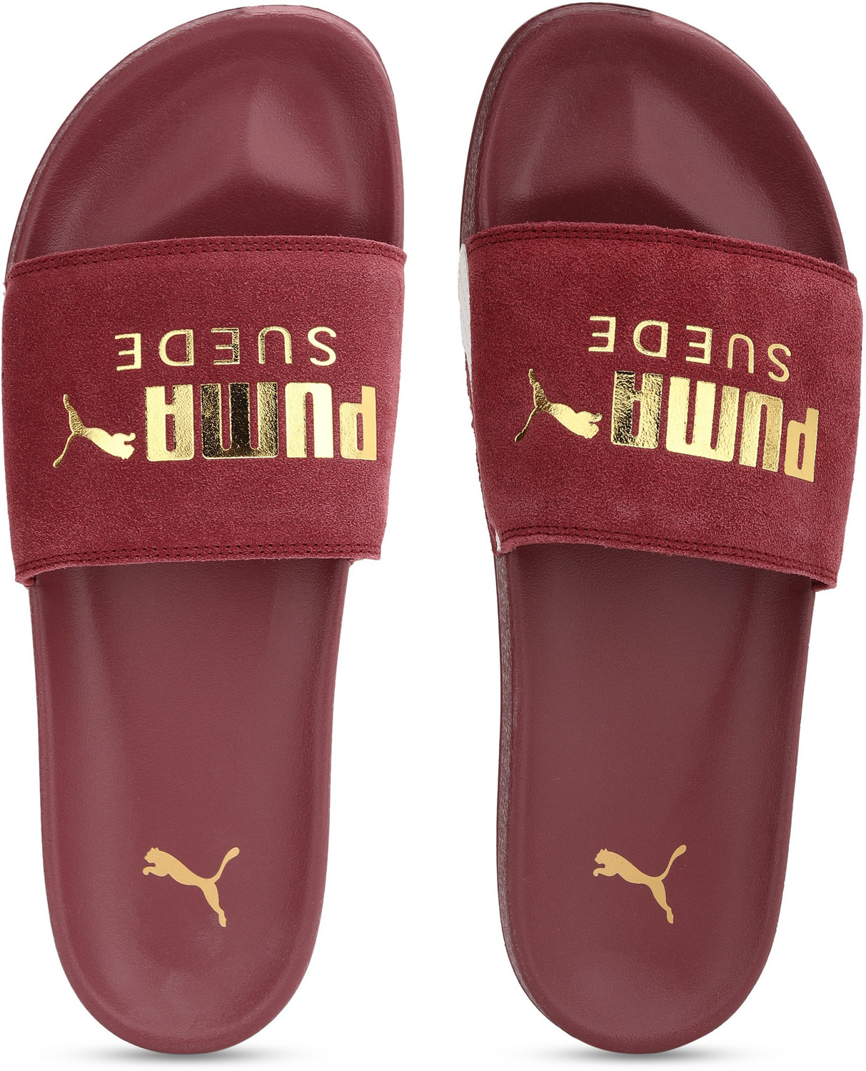 Puma men's leadcat cheap suede slide sandal
