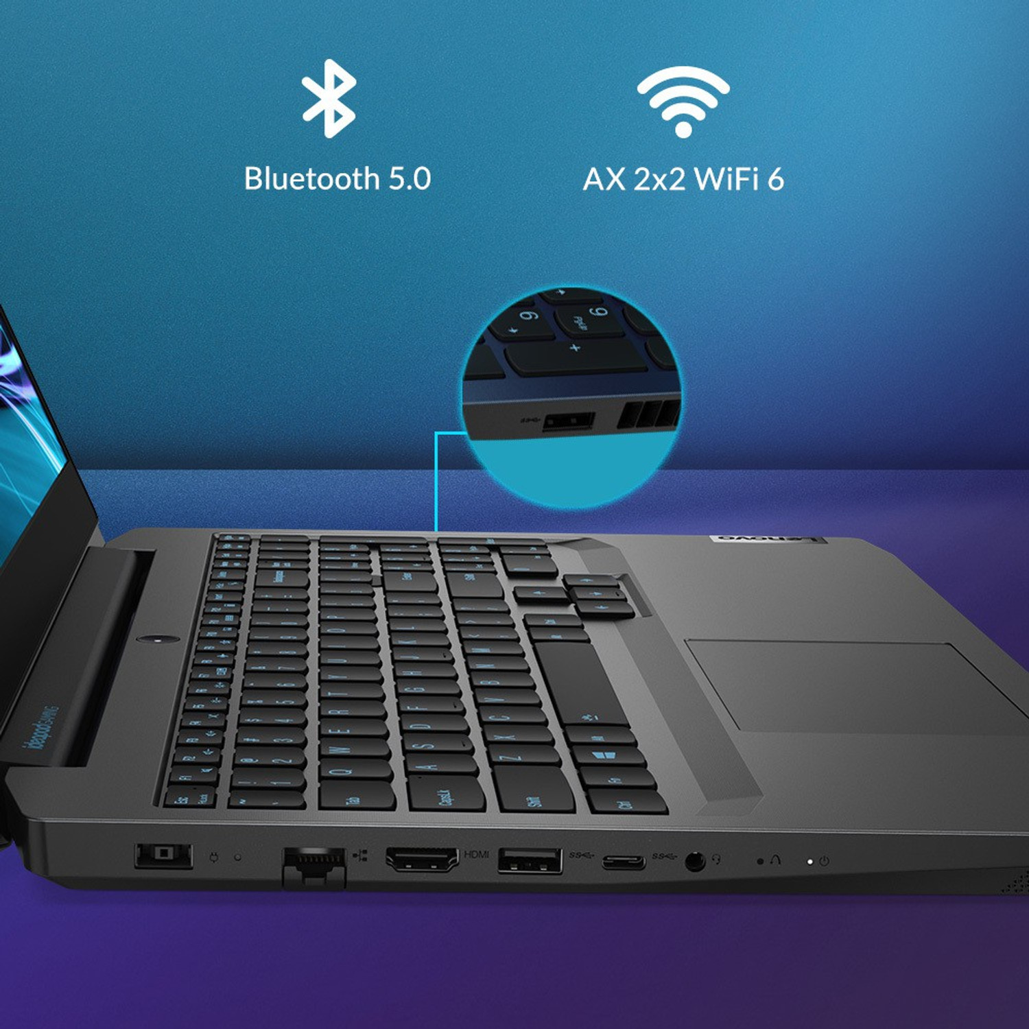 Image of Lenovo IdeaPad Gaming 3 Intel Core i5 10th Gen 10300H - (8 GB /512 GB SSD /Windows 11 Home /4 GB Graphics /NVIDIA GeForce GTX 1650 /120 Hz) 15IMH05 Gaming Laptop