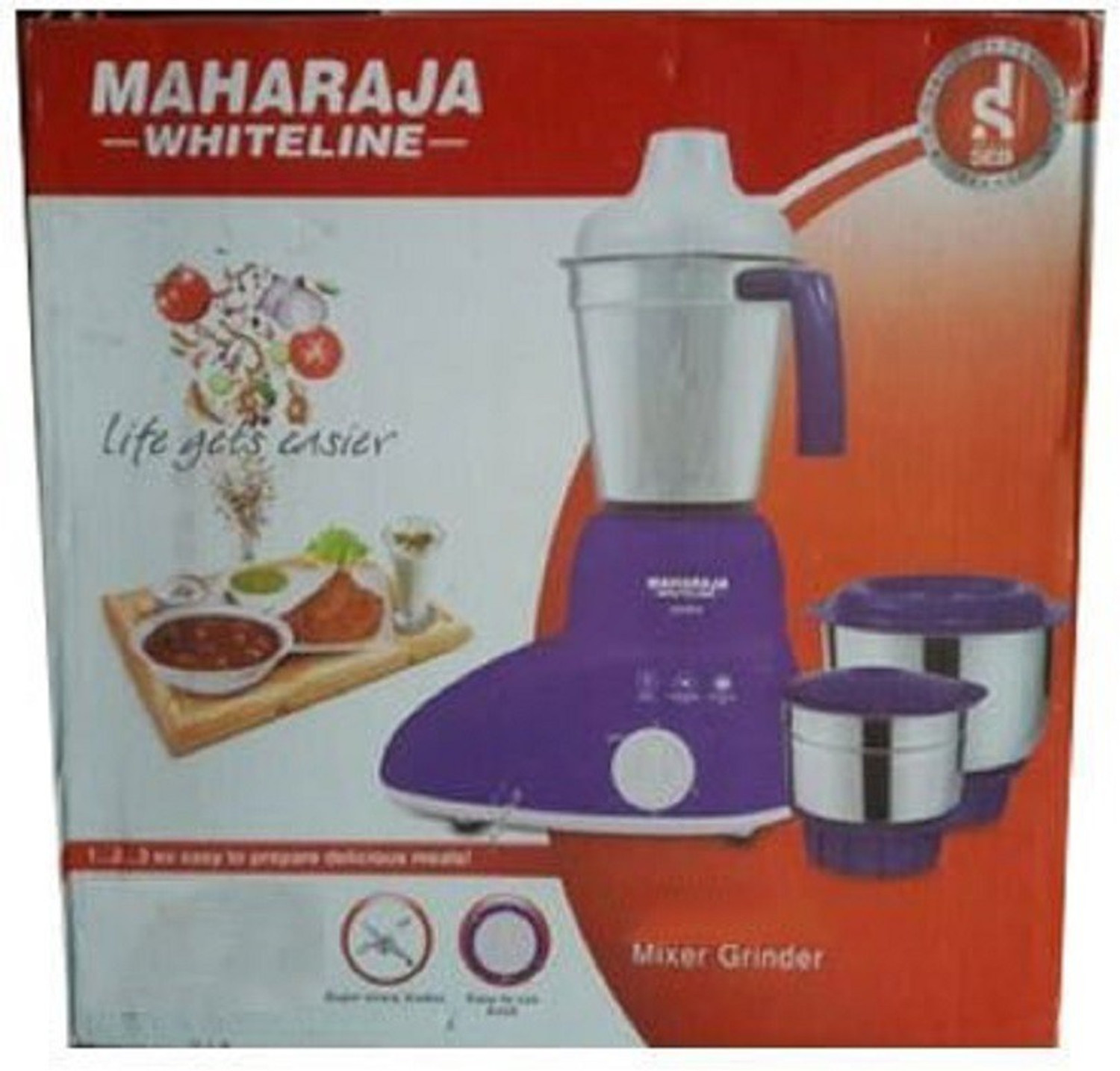 Image of MAHARAJA WHITELINE MG Stellar 500 W Mixer Grinder