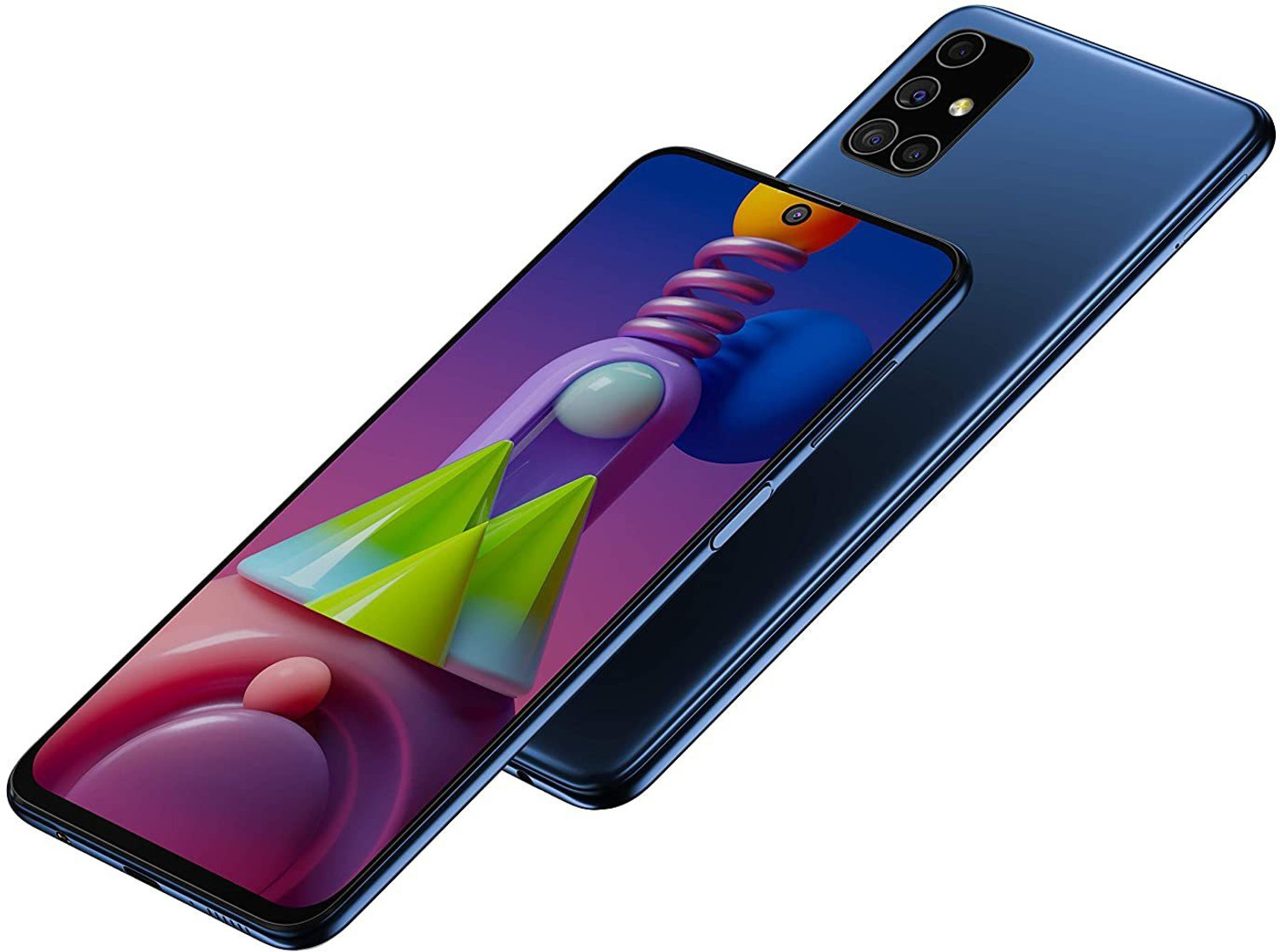 Image of Samsung Galaxy M51 (Electric Blue, 128 GB)