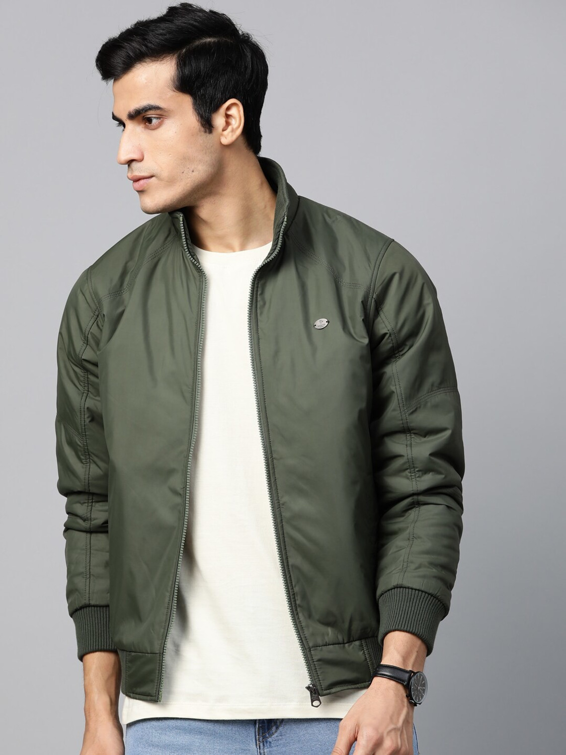 Roadster full sleeve new arrivals solid men's jacket