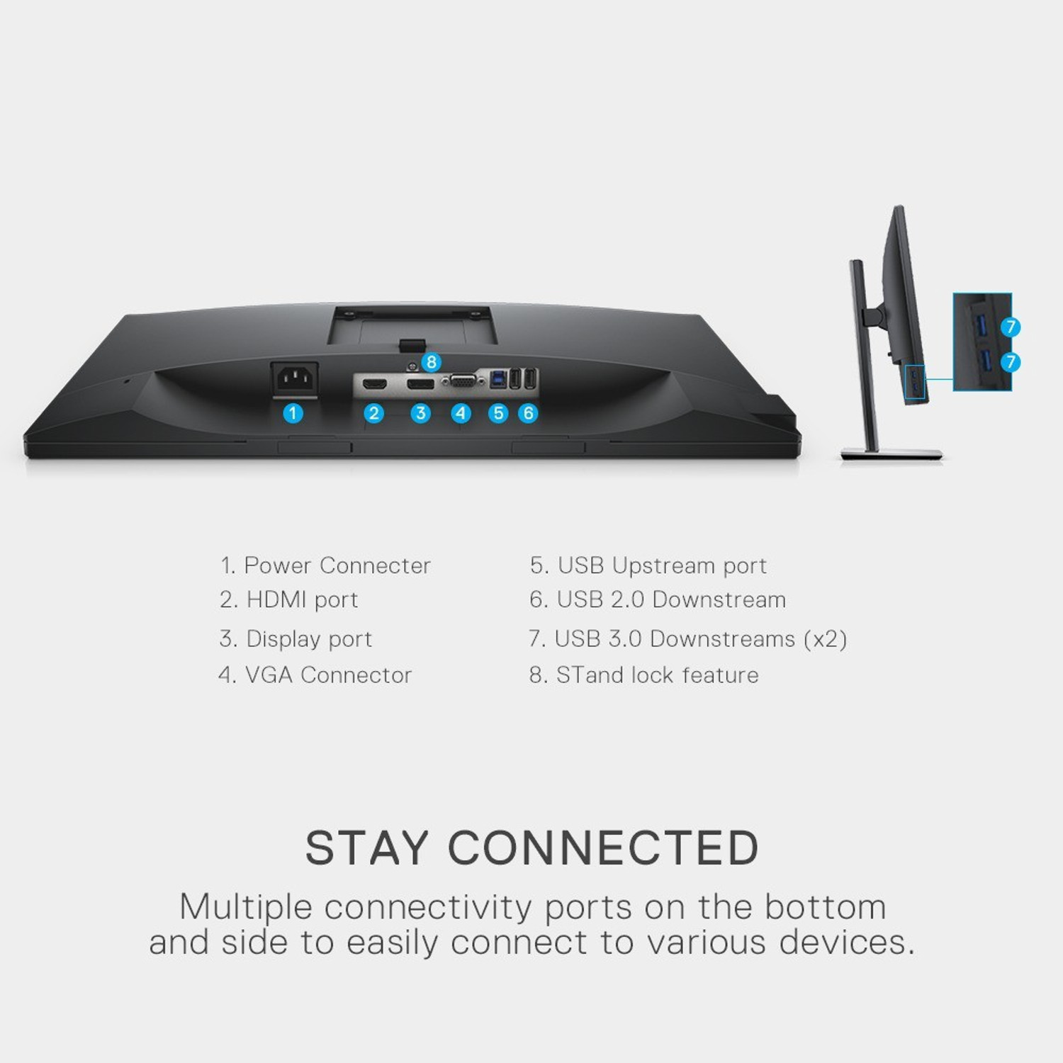 Image of DELL 55.88 cm (22 inch) HD Monitor (P2217)