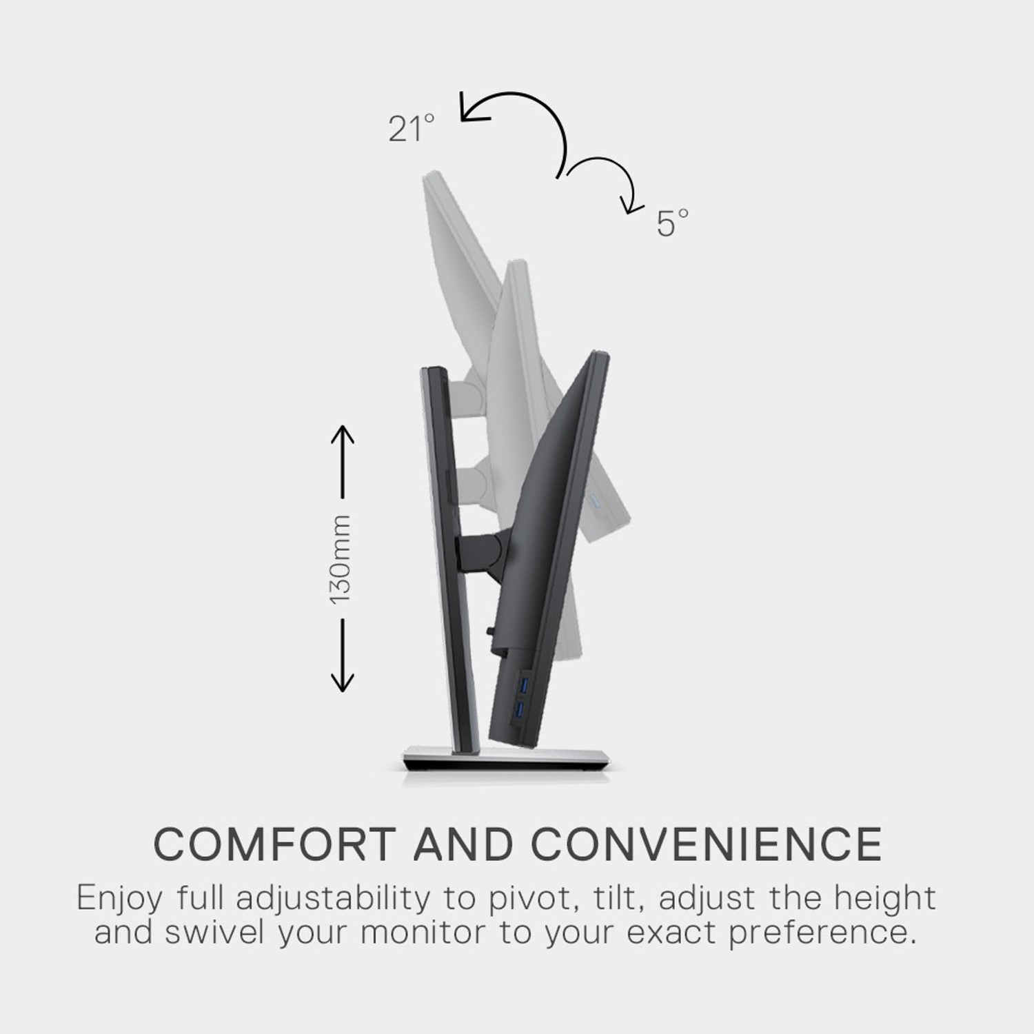 Image of DELL 55.88 cm (22 inch) HD Monitor (P2217)