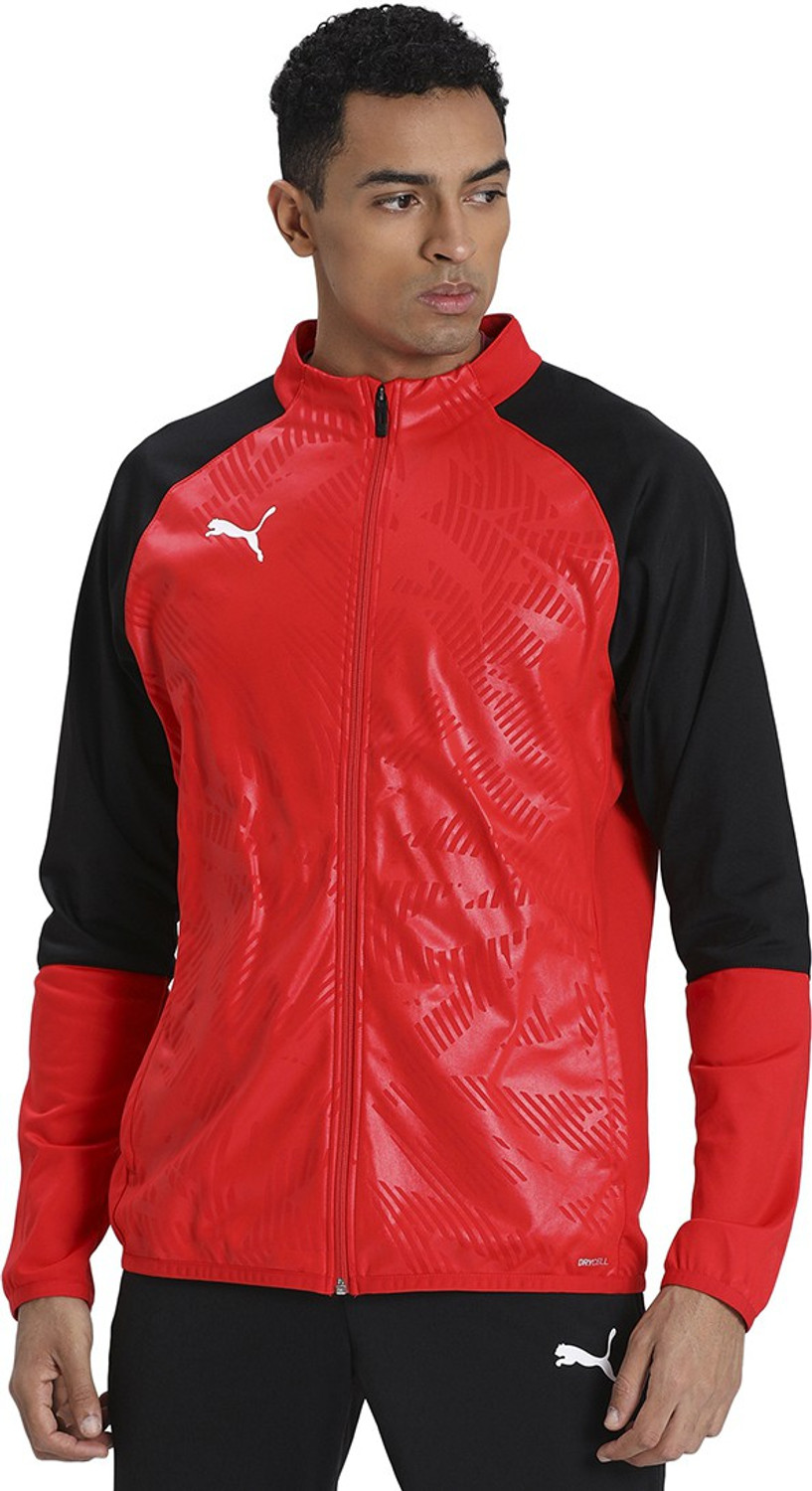 Puma full sleeve colorblock men's jacket