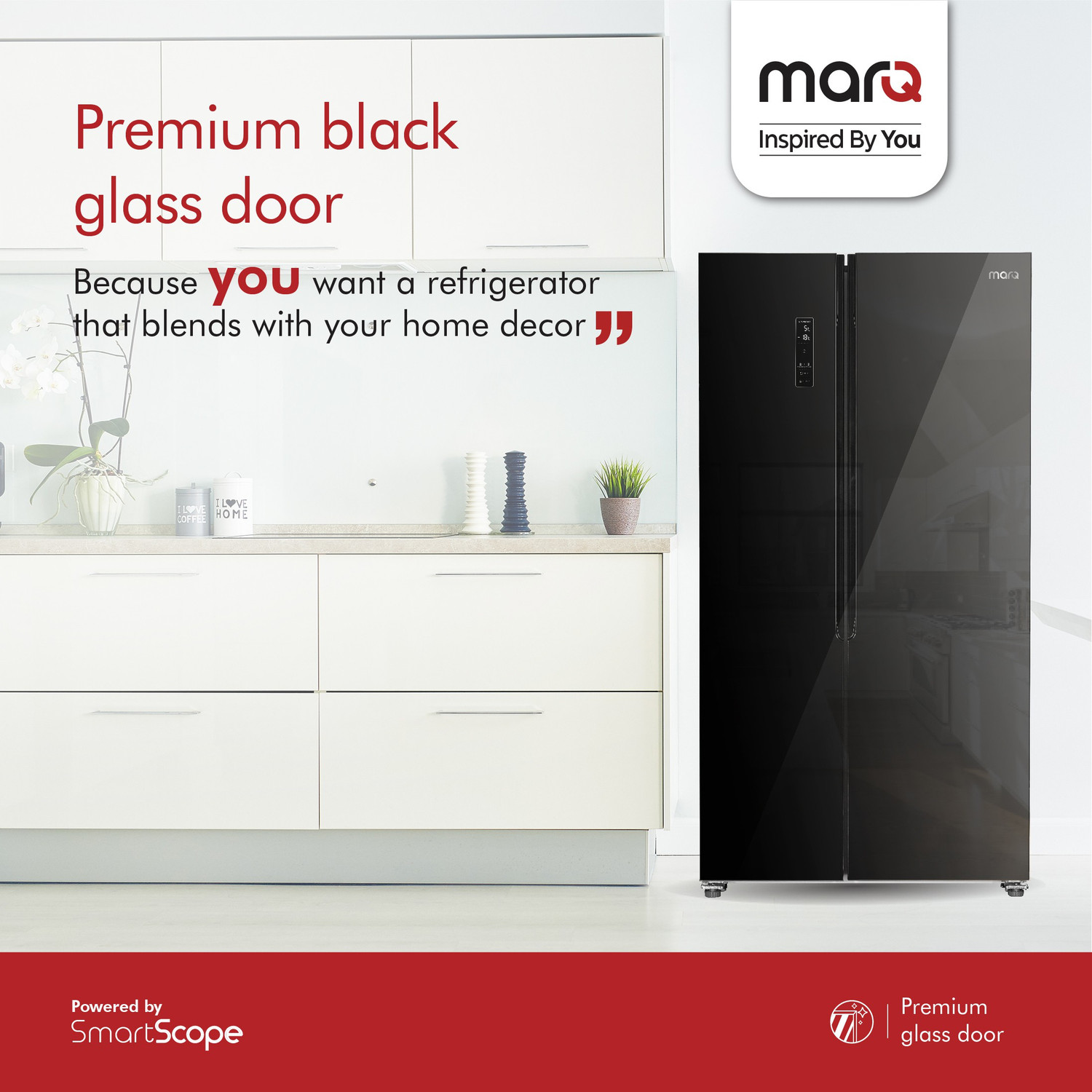 Image of MarQ by Flipkart 563 L Frost Free Side by Side Refrigerator