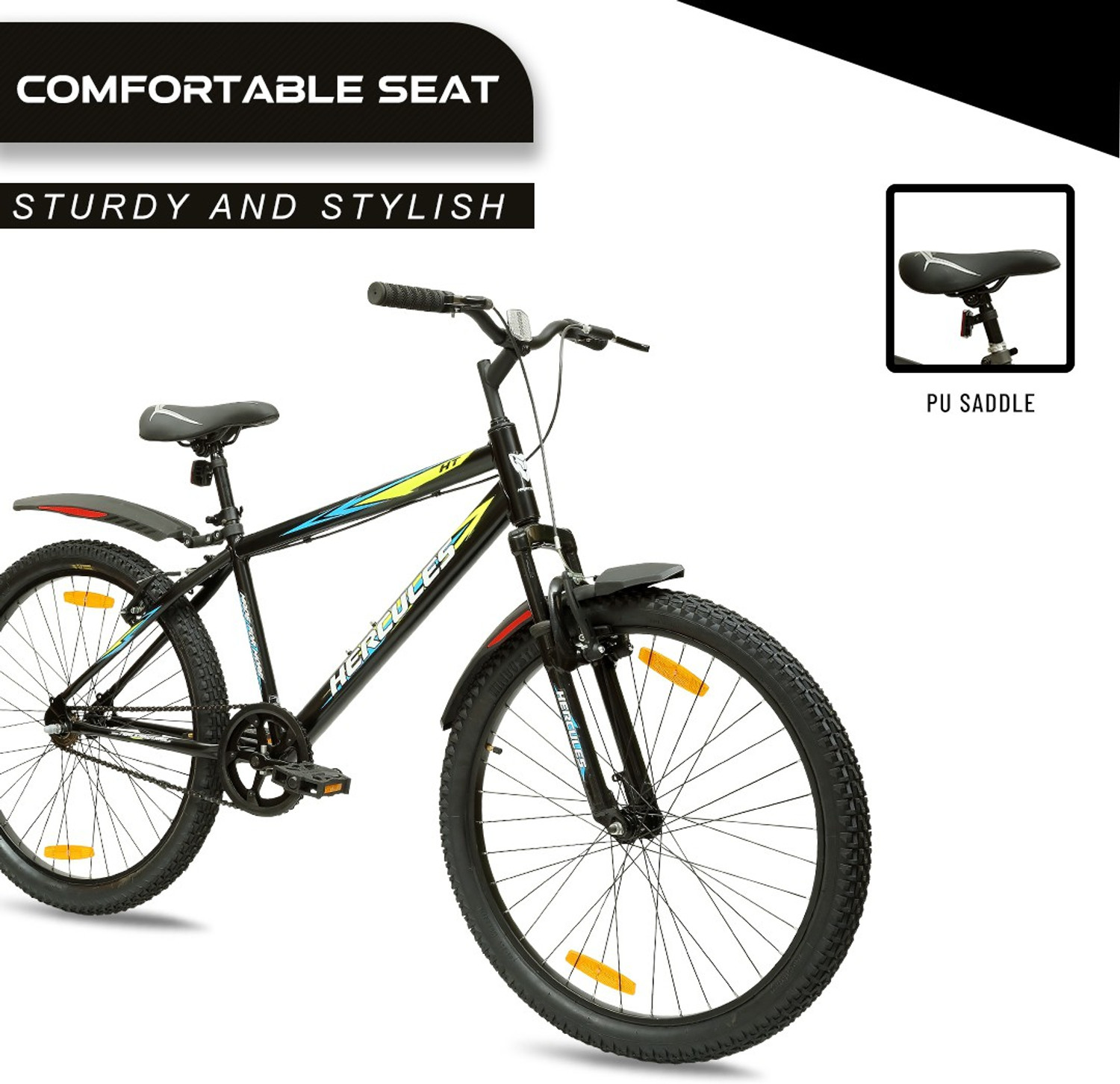 HERCULES Storm HT 26 T Road Cycle Single Speed Multicolor