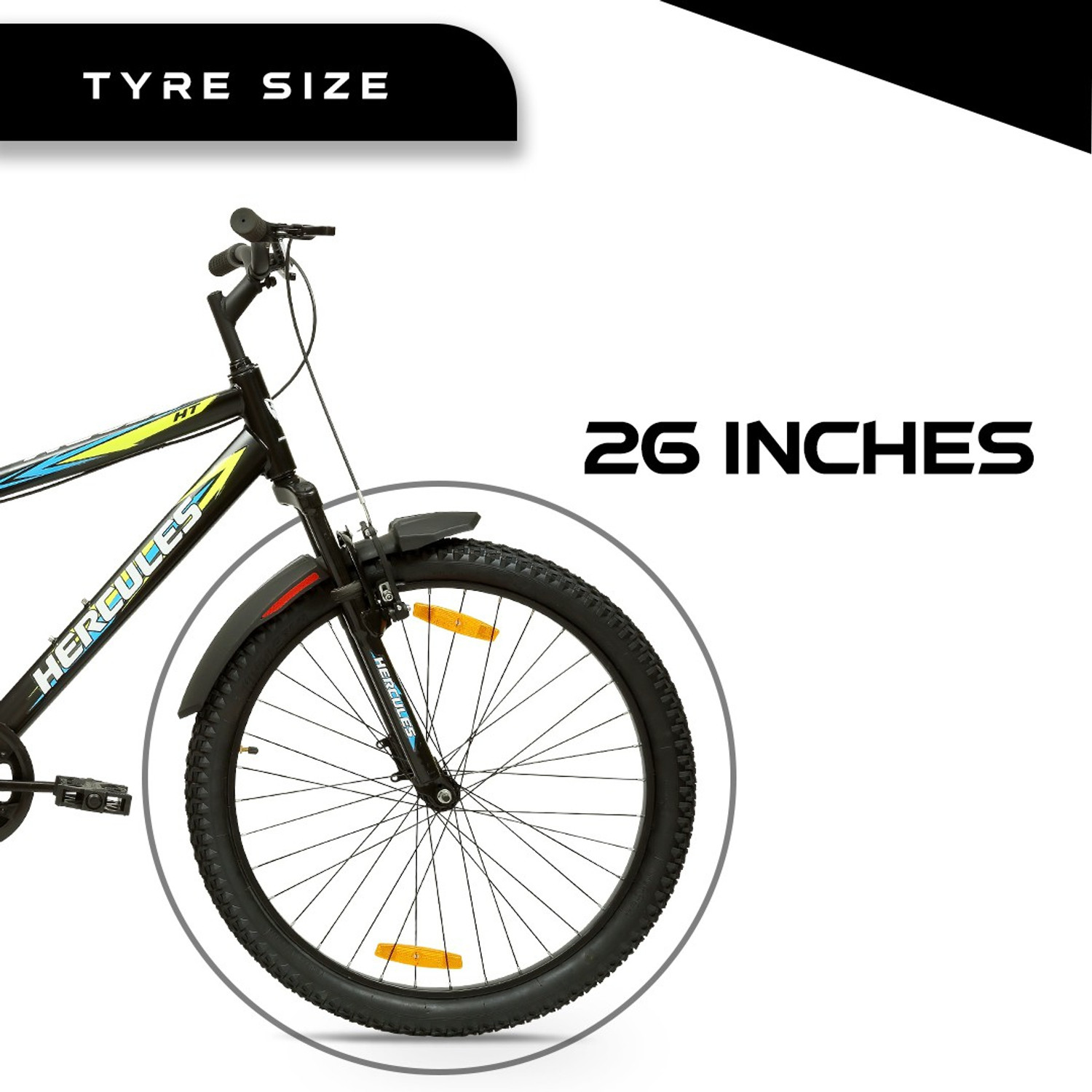 HERCULES Storm HT 26 T Road Cycle Single Speed Multicolor
