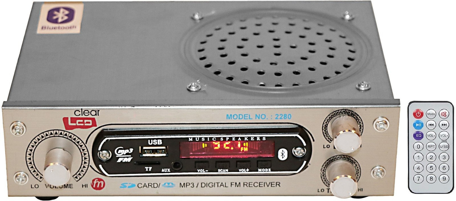 Galaxy IPL AC/DC Multimedia Speaker with Bluetooth, USB, SD Card, Aux 