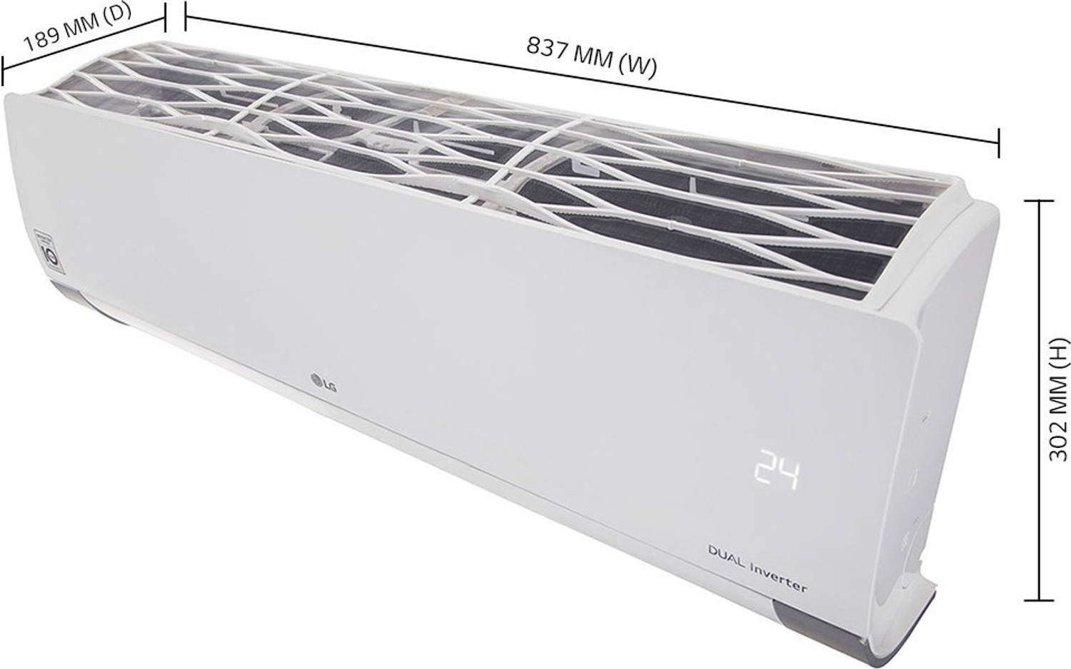 Image of LG 2019 Model 1.5 Ton 3 Star Split Inverter AC