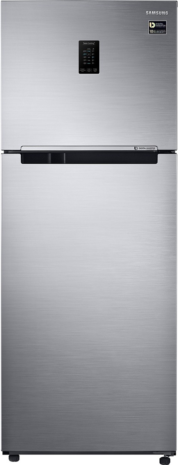 Image of Samsung 386 L Frost Free Double Door 2 Star Convertible Refrigerator with Curd Maestro