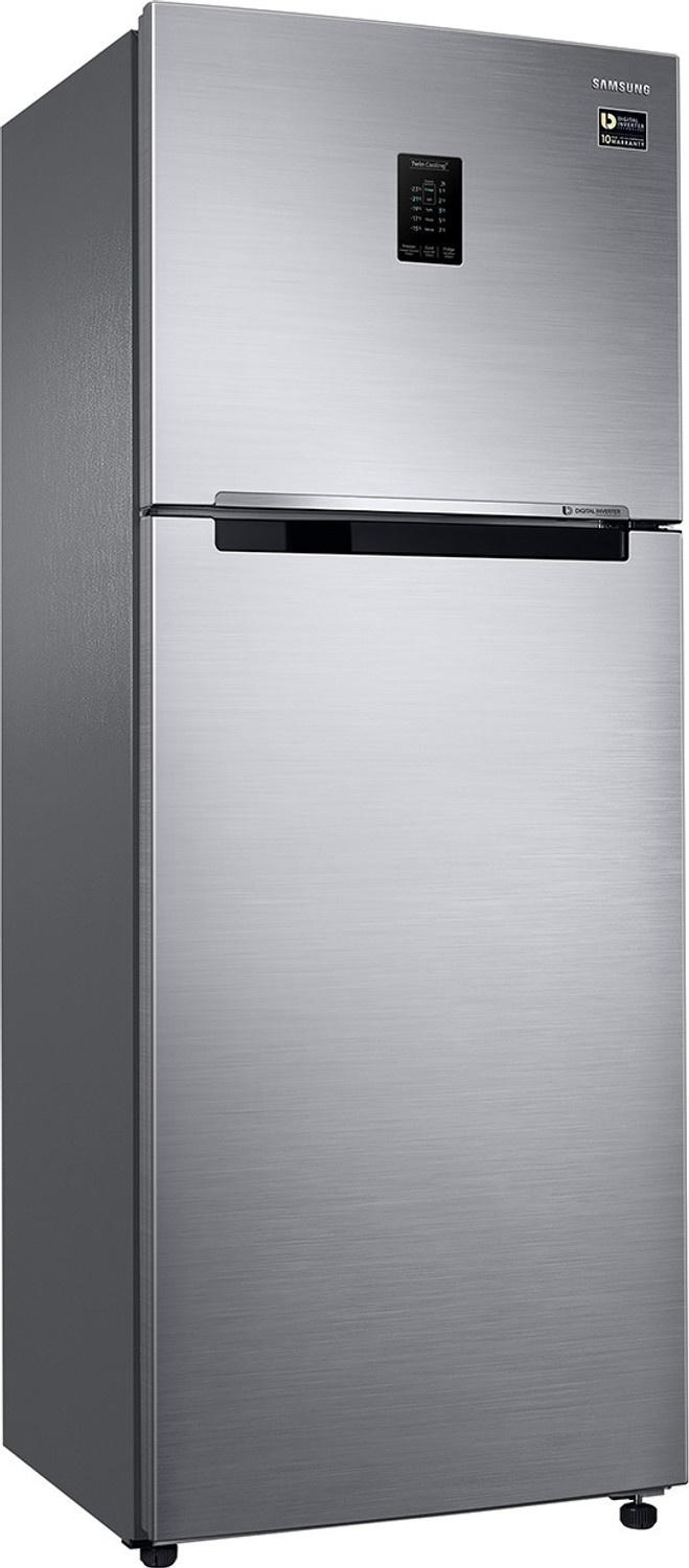 Image of Samsung 386 L Frost Free Double Door 2 Star Convertible Refrigerator with Curd Maestro