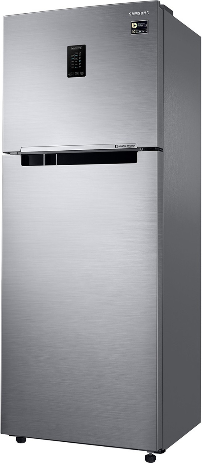 Image of Samsung 386 L Frost Free Double Door 2 Star Convertible Refrigerator with Curd Maestro