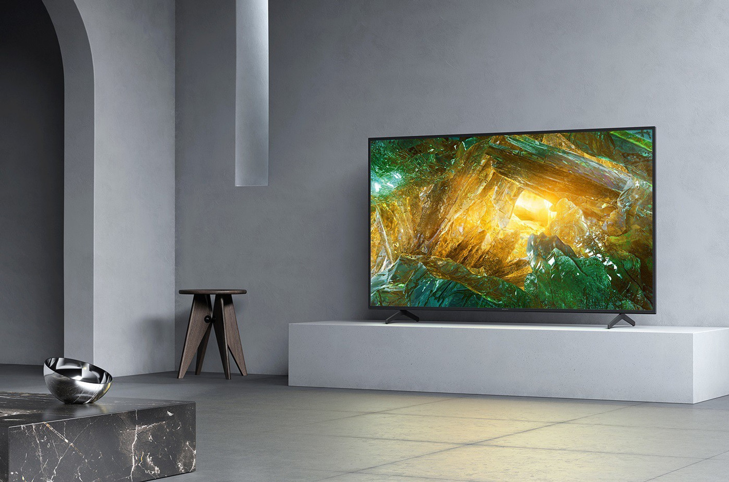 Image of SONY Bravia 163.9 cm (65 inch) Ultra HD (4K) LED Smart Android TV (KD-65X8000H)