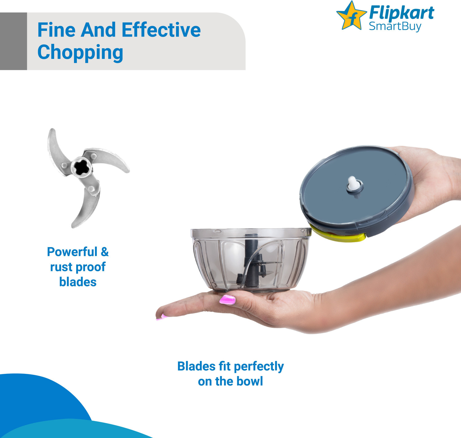 Image of Flipkart SmartBuy Vegetable & Fruit Chopper