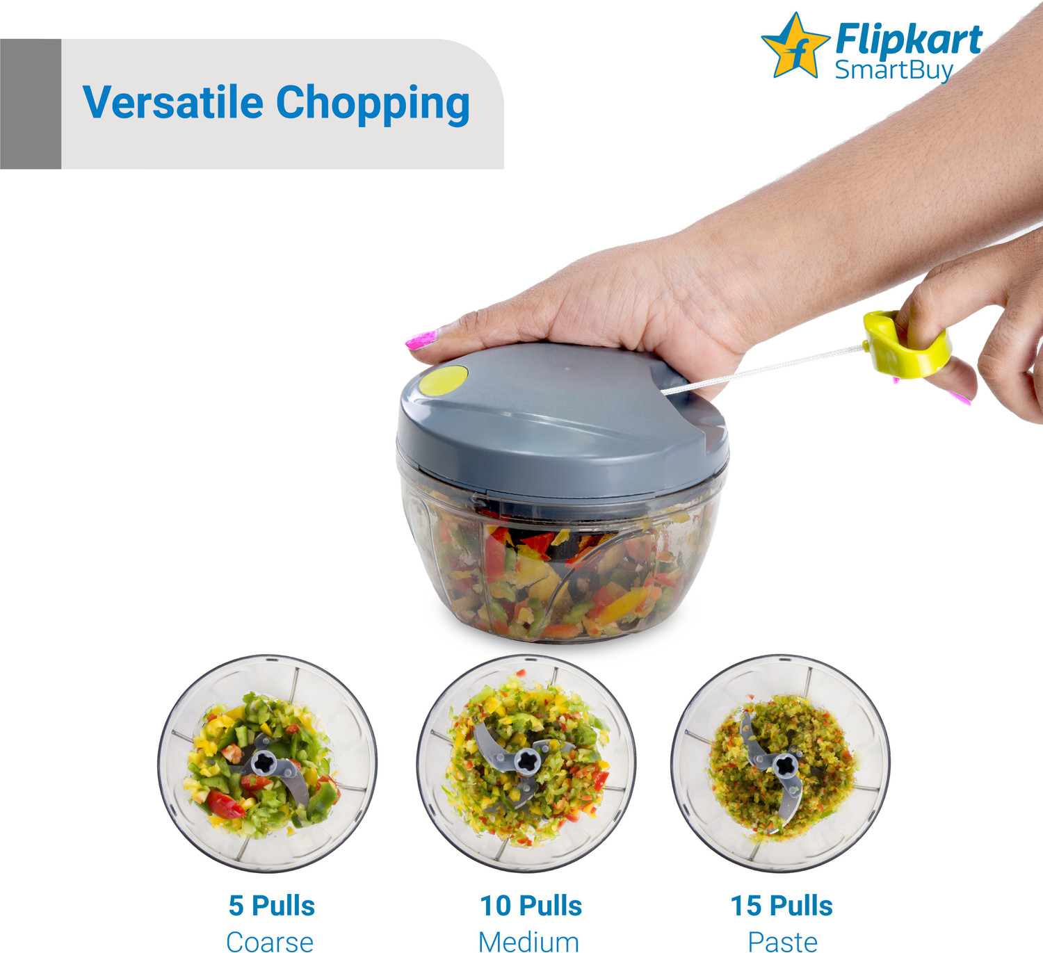 Image of Flipkart SmartBuy Vegetable & Fruit Chopper