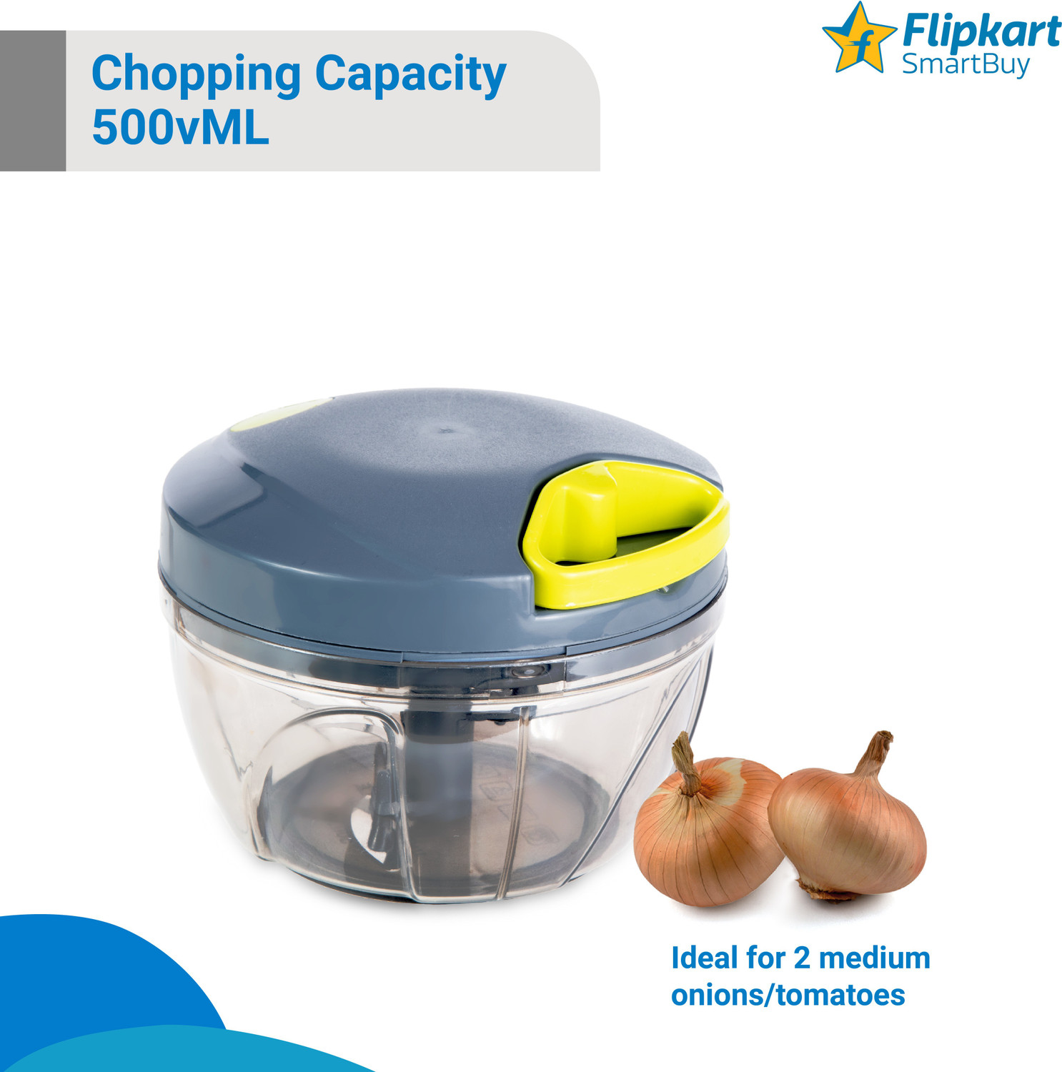 Image of Flipkart SmartBuy Vegetable & Fruit Chopper
