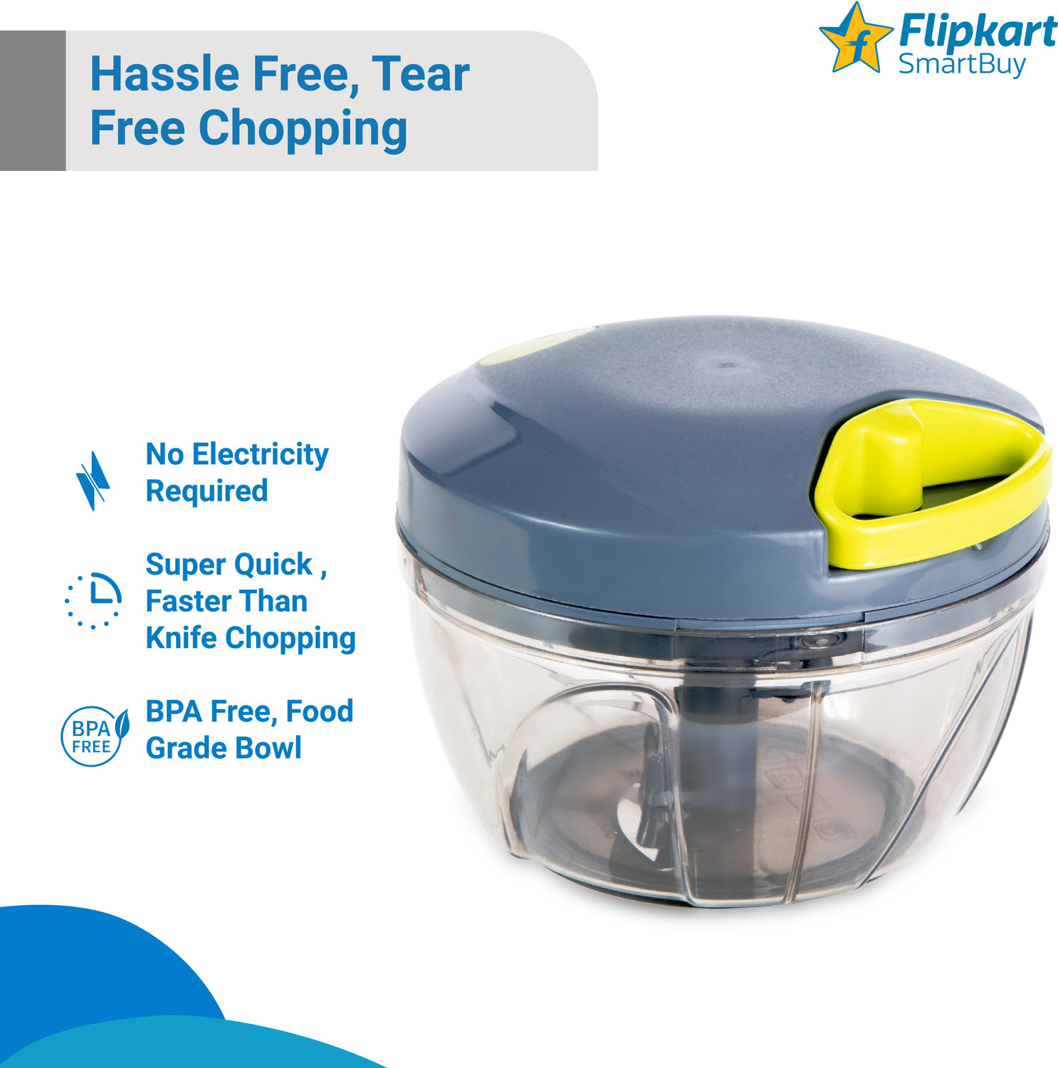 Image of Flipkart SmartBuy Vegetable & Fruit Chopper