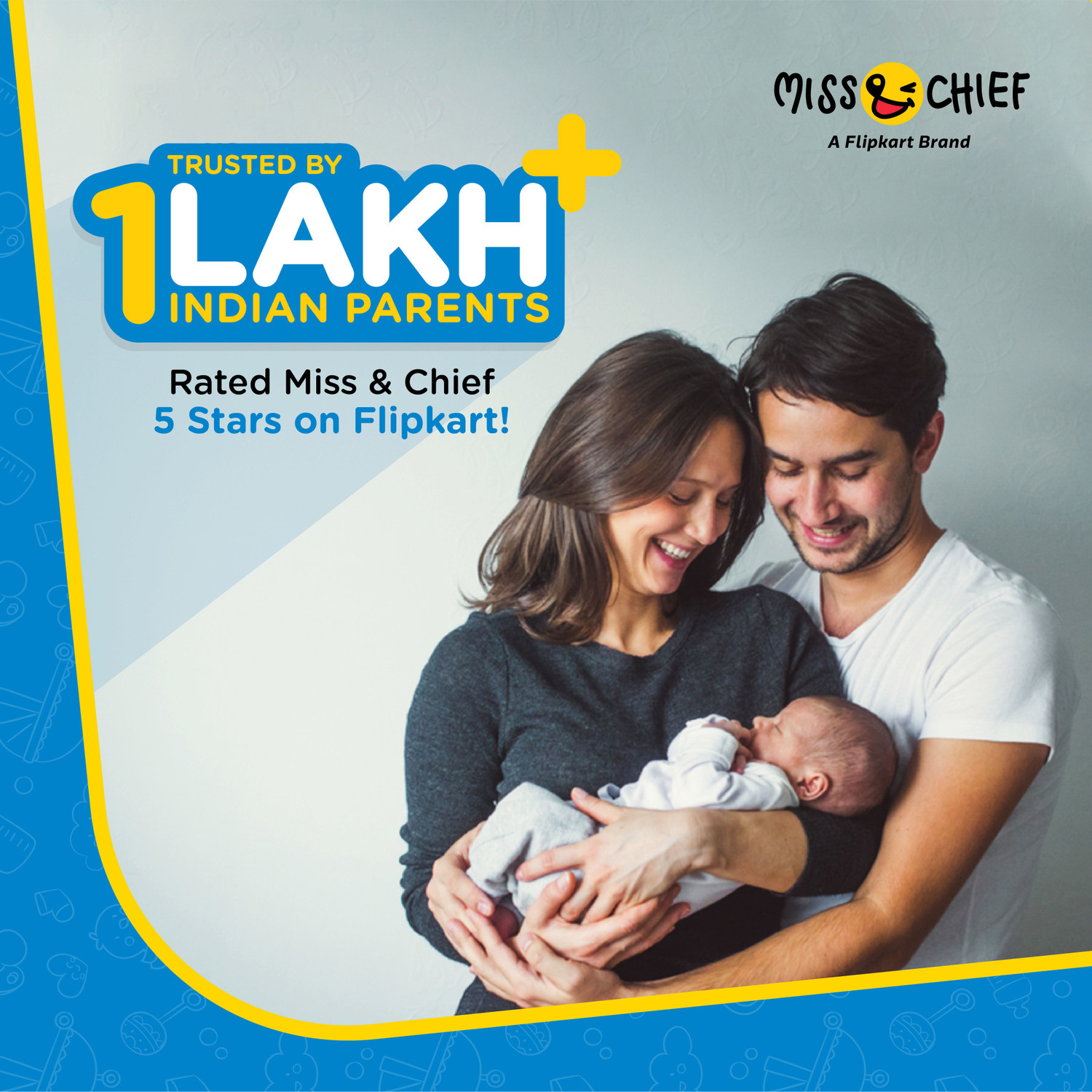 Image of Miss & Chief by Flipkart Active Diaper Pants - M