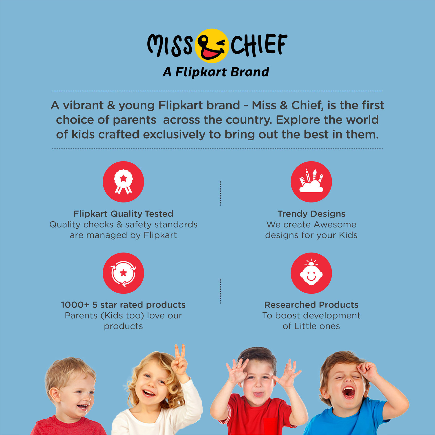 Image of Miss & Chief by Flipkart Active Diaper Pants - M