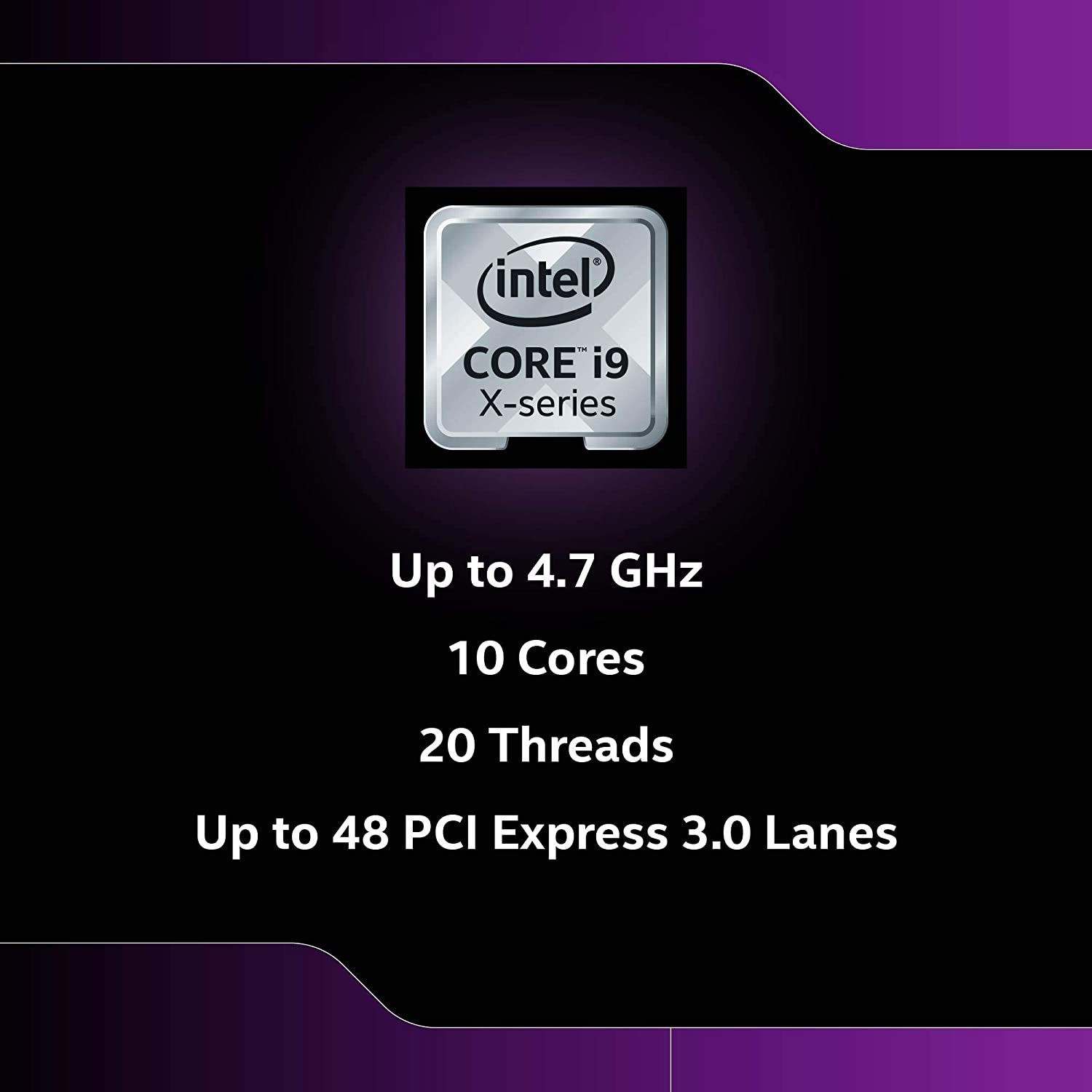 Image of Intel Core i9-10900X X-series 3.7 GHz LGA 2066 Socket 10 Cores Desktop Processor