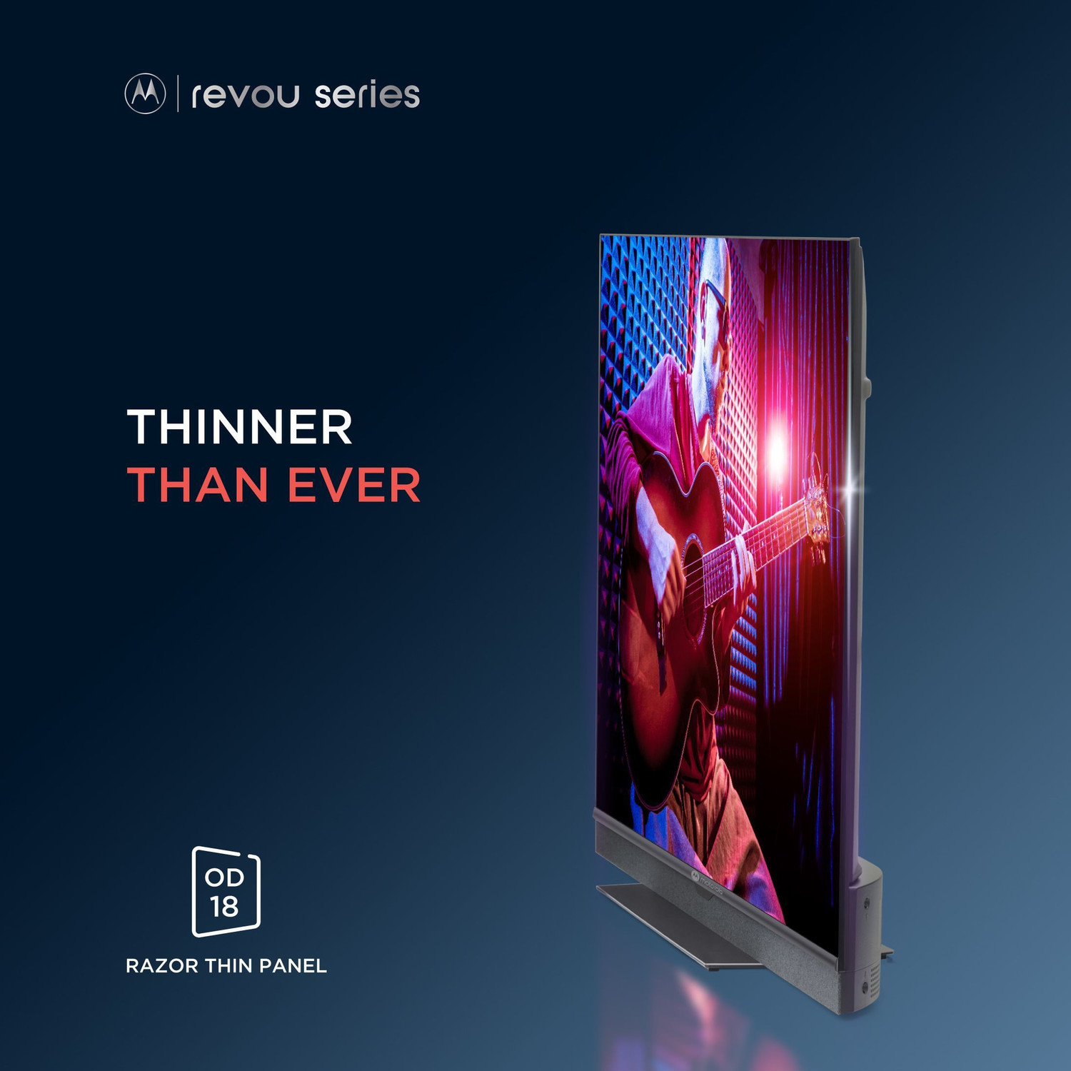 Image of MOTOROLA Revou 108 cm (43 inch) Ultra HD (4K) LED Smart Android TV with Dolby Atmos and Dolby Vision