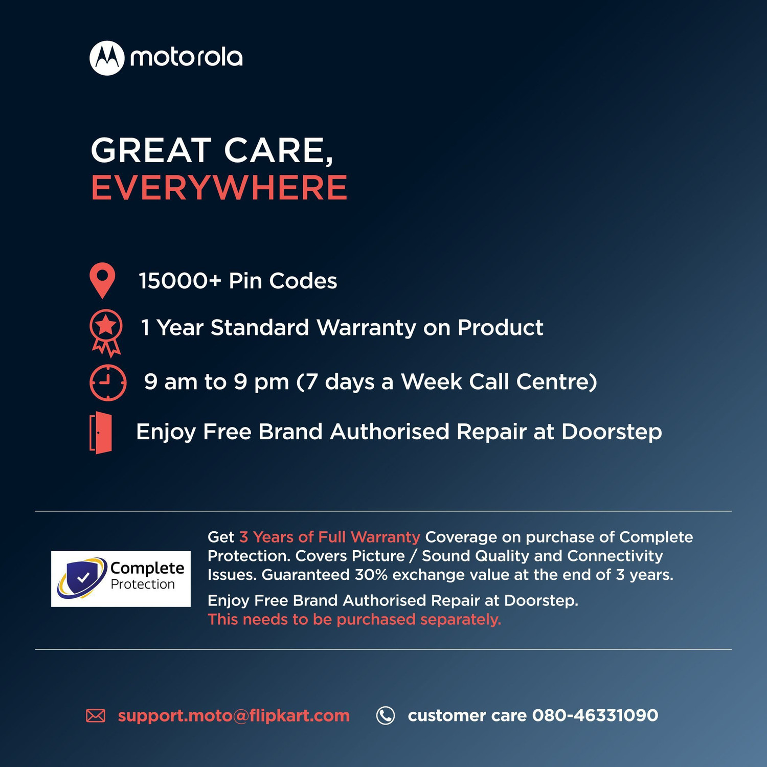 Image of MOTOROLA Revou 108 cm (43 inch) Ultra HD (4K) LED Smart Android TV with Dolby Atmos and Dolby Vision