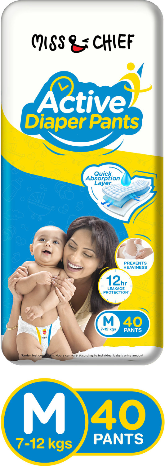 Image of Miss & Chief by Flipkart Active Diaper Pants - M