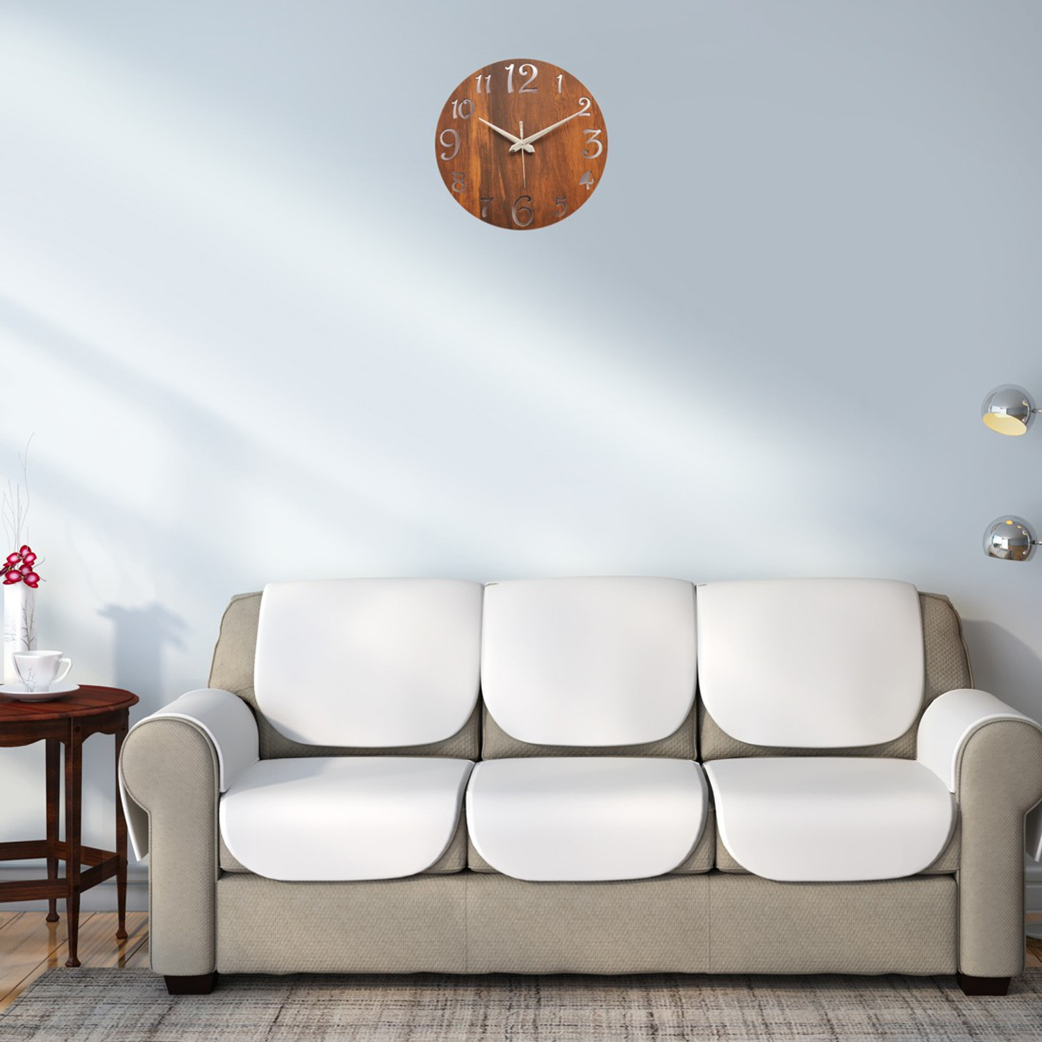 Image of Flipkart SmartBuy Analog 28 cm X 28 cm Wall Clock