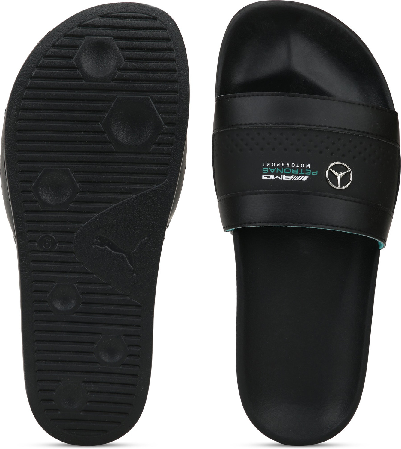 PUMA Men MAPM Leadcat FTR Slides Black 10 Price History