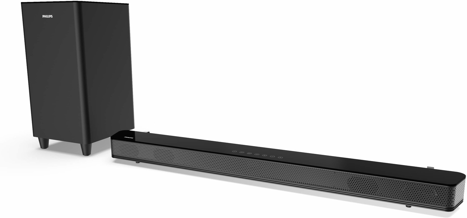 Image of PHILIPS HTL8162 160W with Wireless Subwoofer, HDMI ARC 160 W Bluetooth Soundbar