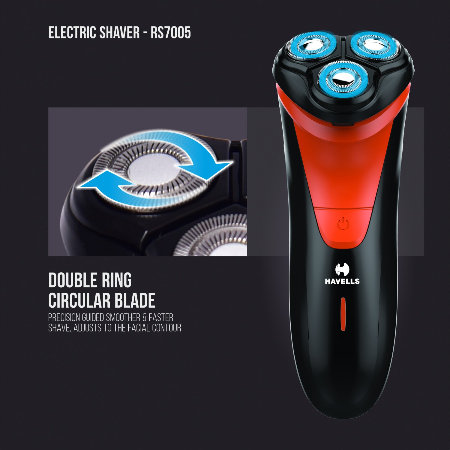 Image of HAVELLS RS7005 Shaver For Men