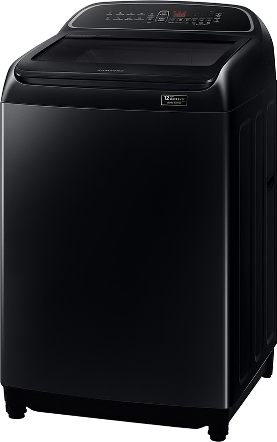 Image of Samsung 10 kg Fully Automatic Top Load Washing Machine Black