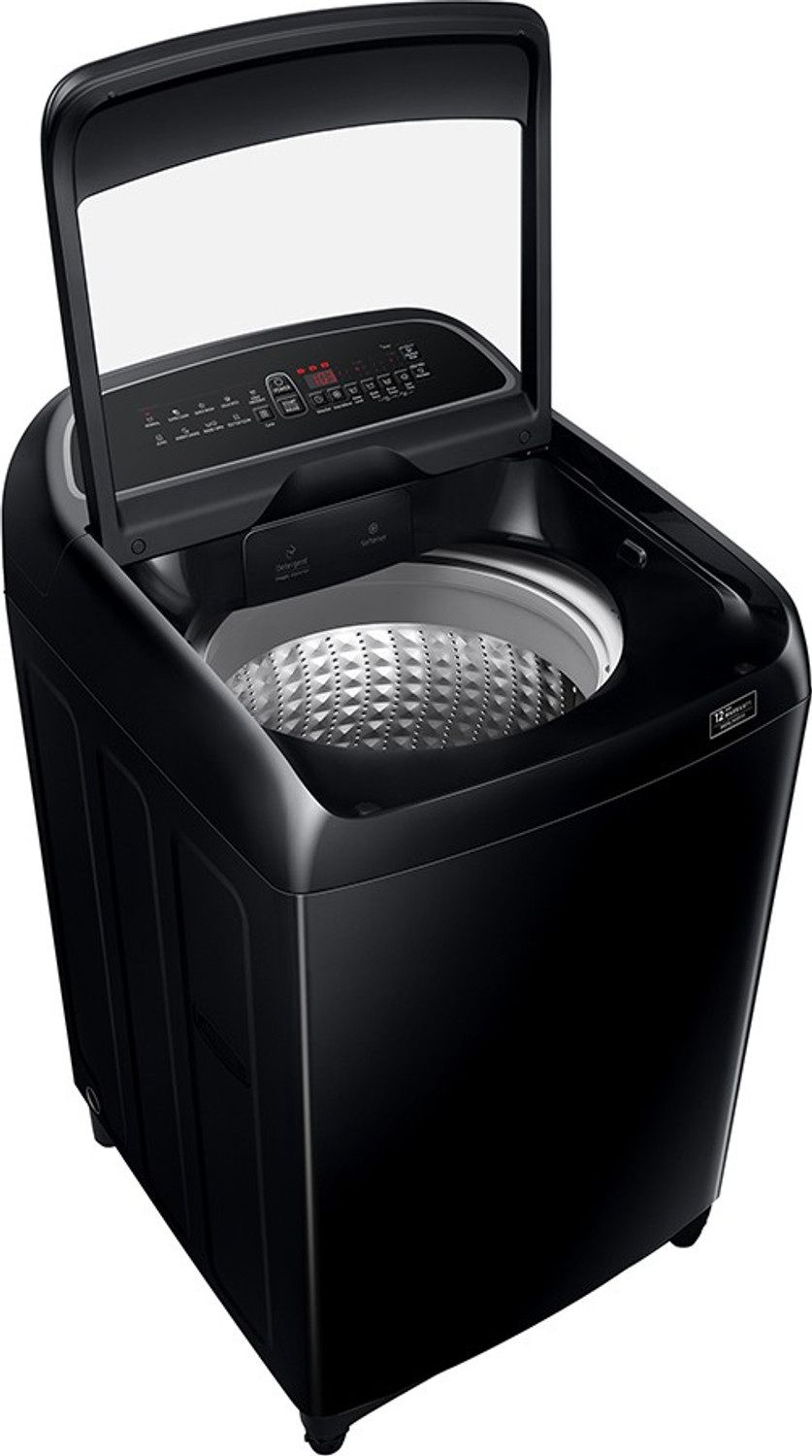Image of Samsung 10 kg Fully Automatic Top Load Washing Machine Black