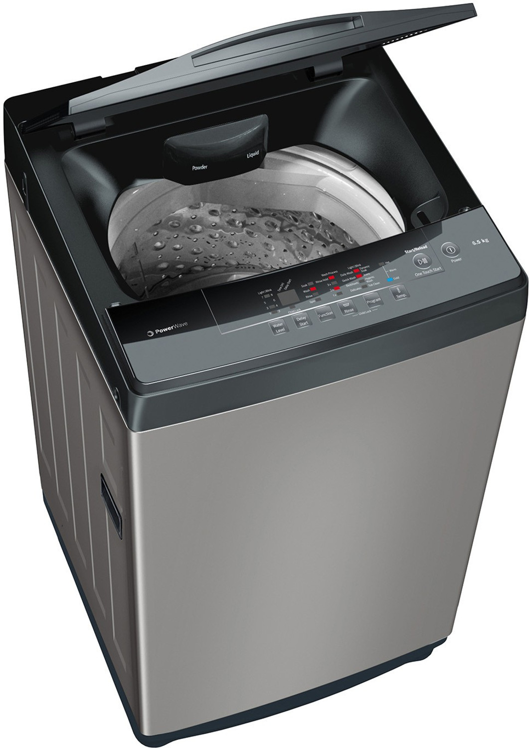 Image of BOSCH 6.5 kg HYGIENIC WASH Fully Automatic Top Load Washing Machine Grey