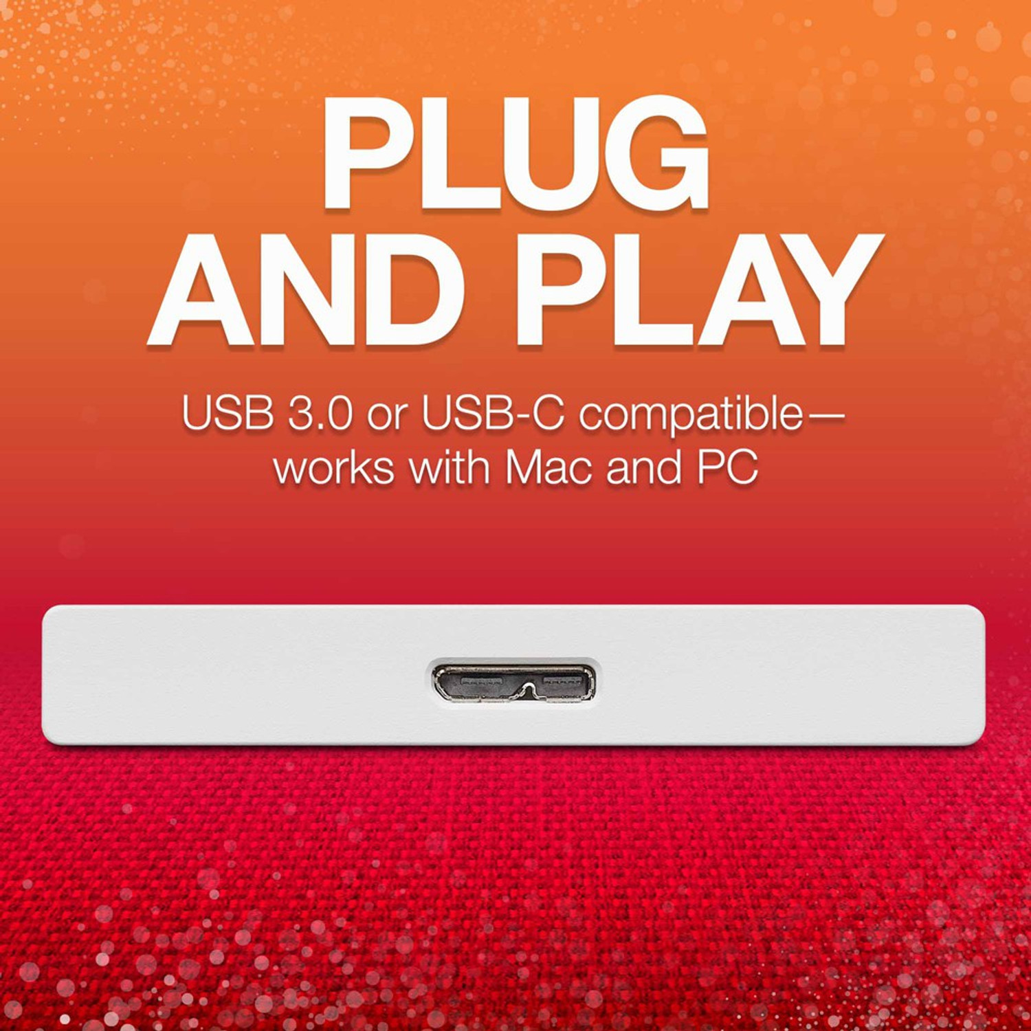 Image of Seagate Ultra Touch 1 TB External Hard Disk Drive (HDD)