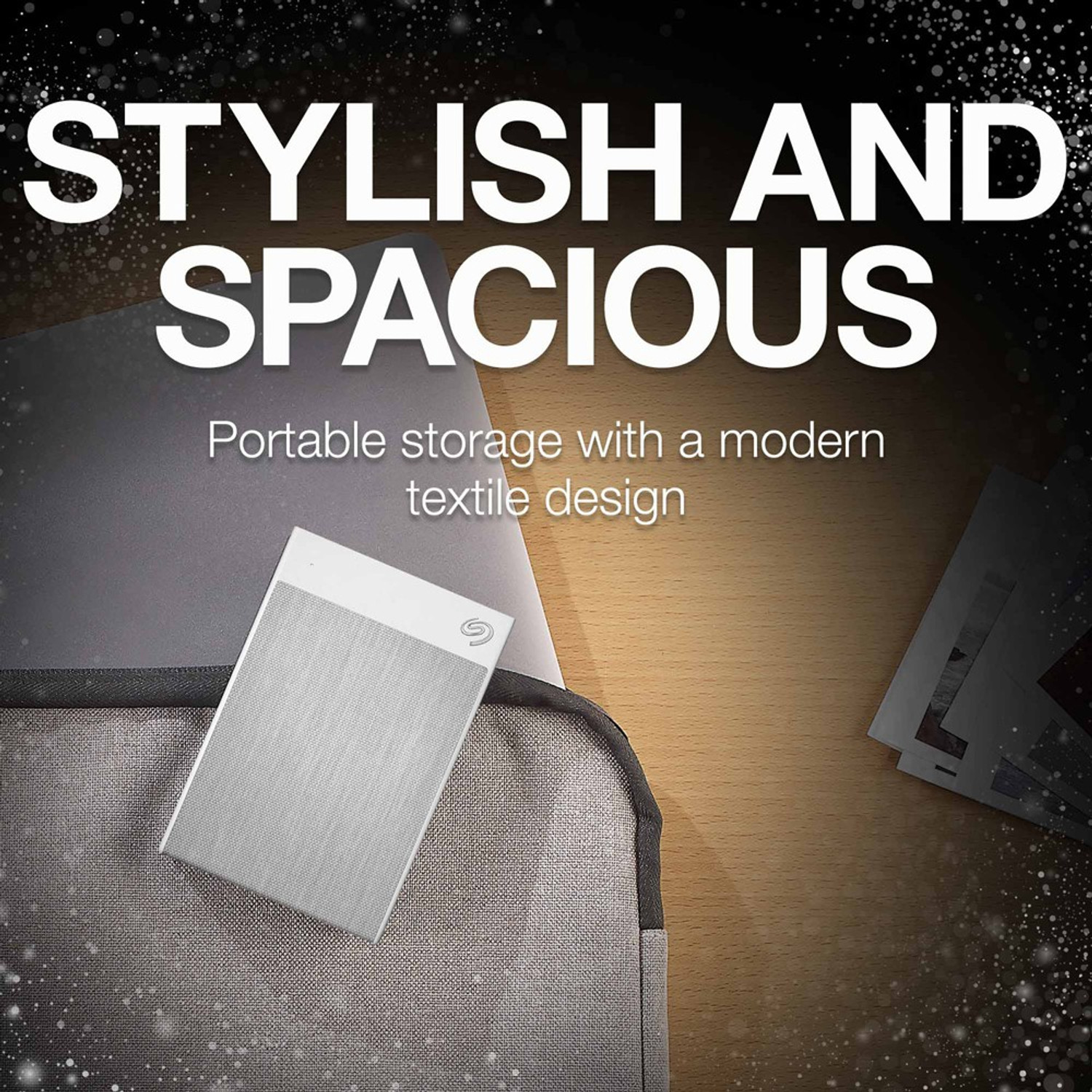 Image of Seagate Ultra Touch 1 TB External Hard Disk Drive (HDD)