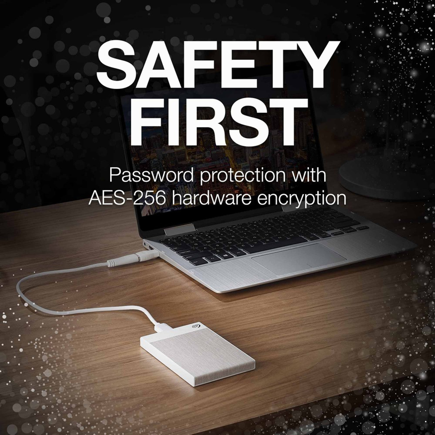 Image of Seagate Ultra Touch 1 TB External Hard Disk Drive (HDD)