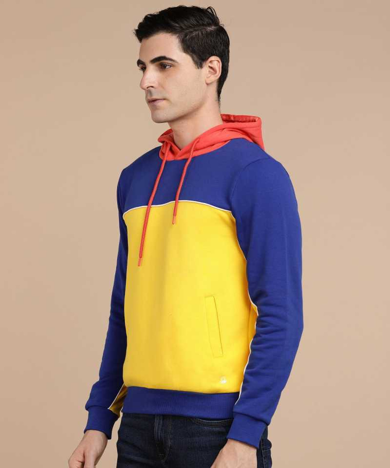 United colors of benetton full sleeve solid men's deals sweatshirt