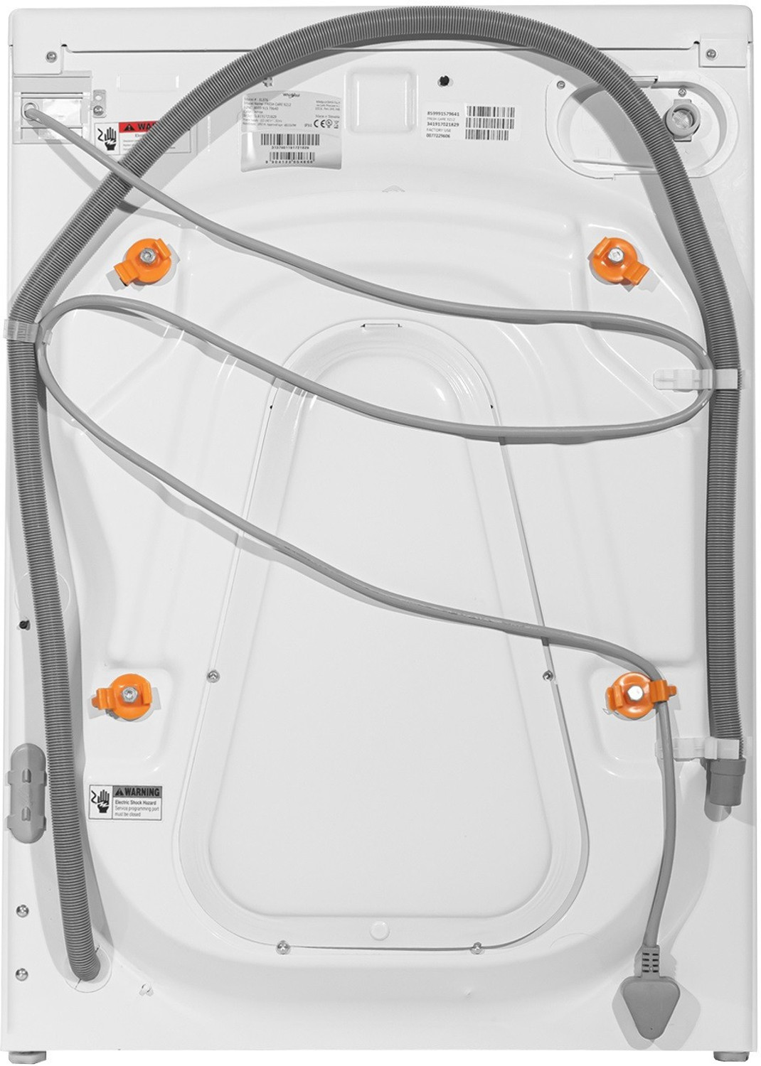 Image of Whirlpool 9 kg Fully Automatic Front Load Washing Machine with In-built Heater White