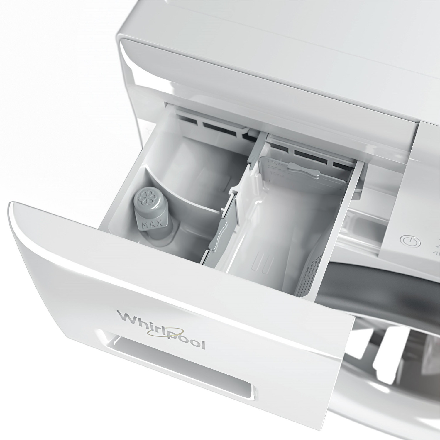 Image of Whirlpool 9 kg Fully Automatic Front Load Washing Machine with In-built Heater White