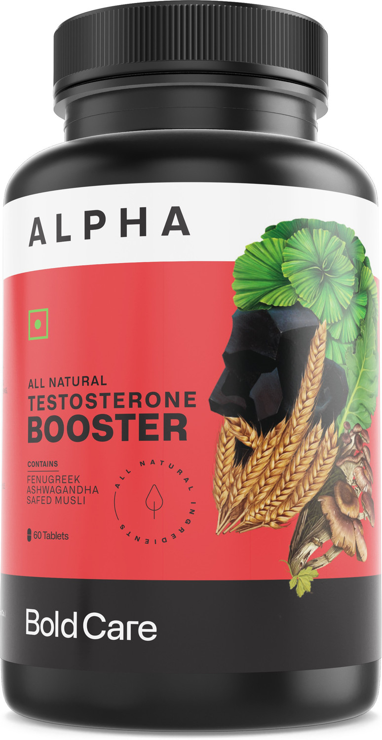 Bold Care Alpha Ashwagandha, Shilajit, DAspartic Acid Tablets Testosterone Booster Price