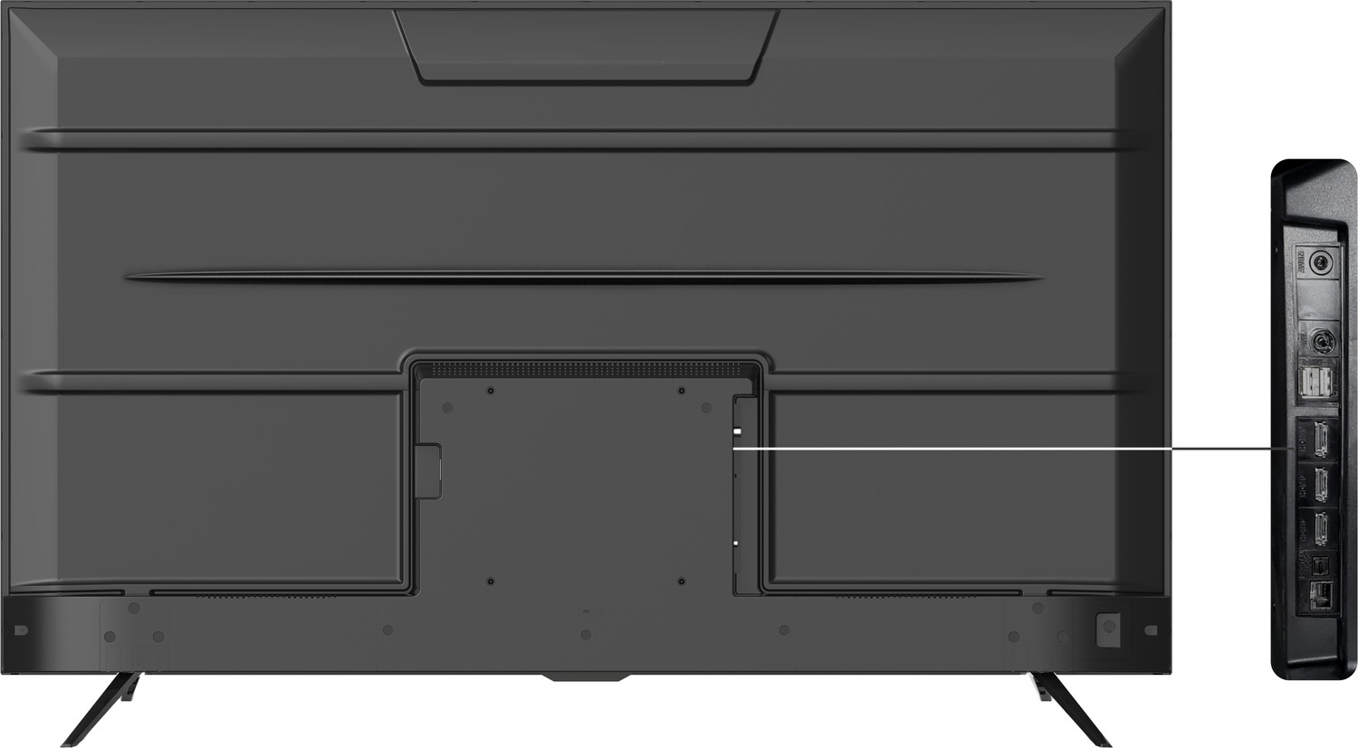 Image of Coocaa 109 cm (43 inch) Ultra HD (4K) LED Smart Android TV with Google Assistant, HDR 10 and Dolby Audio (43S6G Pro)