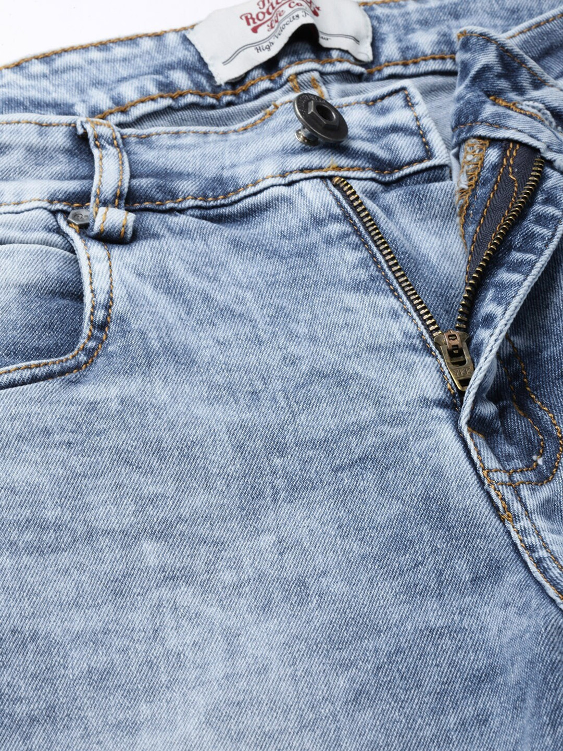 Image of Roadster Skinny Men Blue Jeans